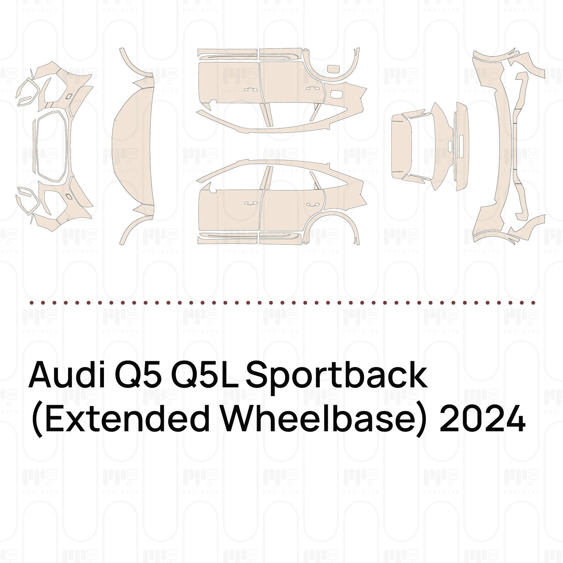 Pre-CutPPFAudiQ5Q5LSportback(ExtendedWheelbase)2024
