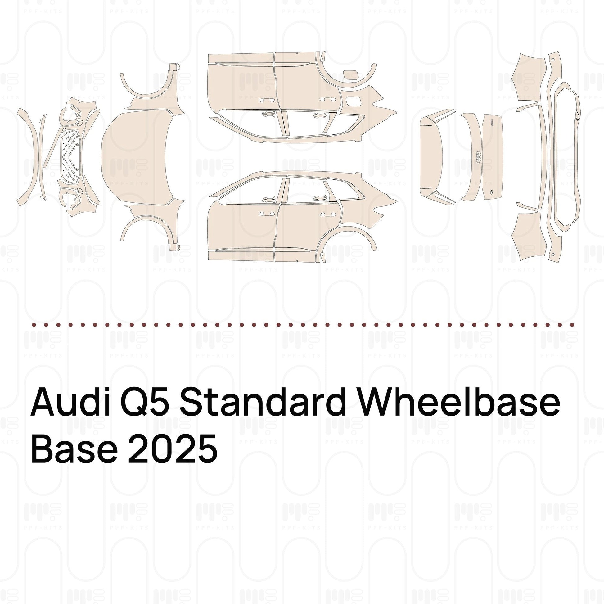 Pre-CutPPFAudiQ5StandardWheelbaseBase2025