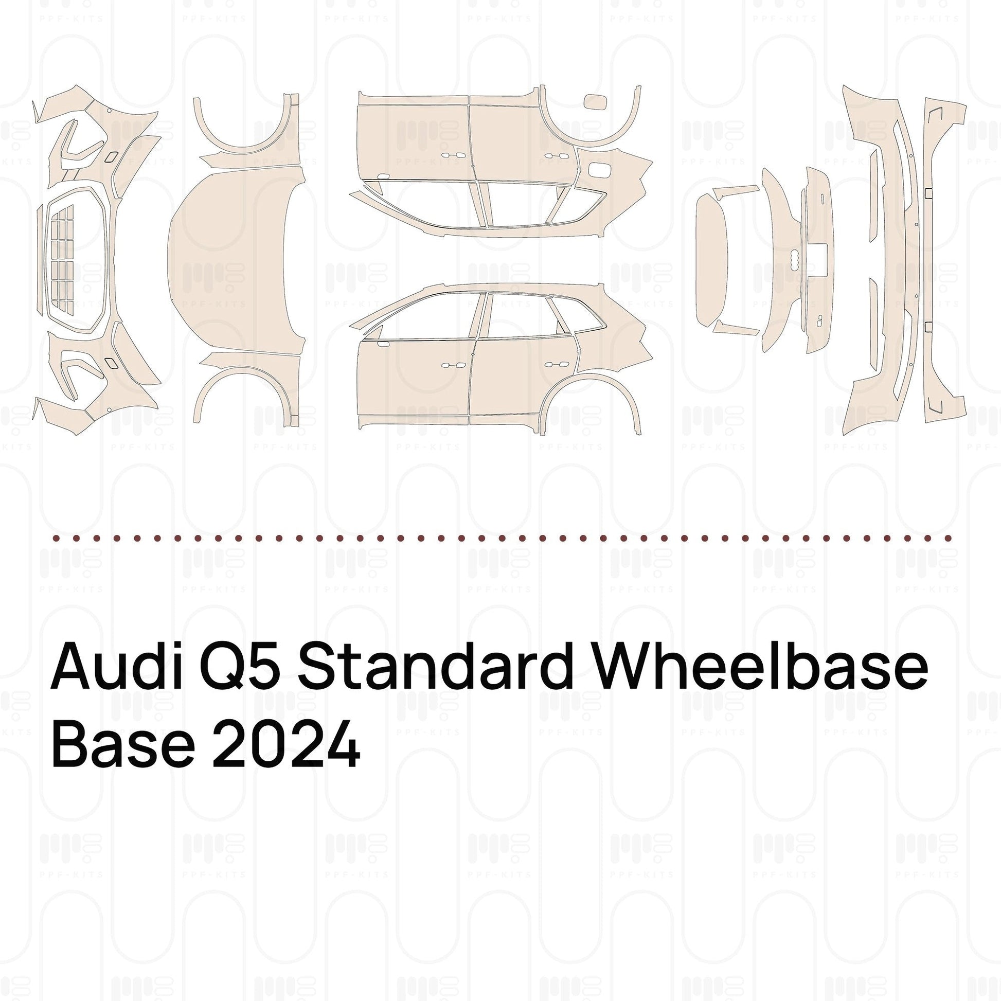 Pre-CutPPFAudiQ5StandardWheelbaseBase2024