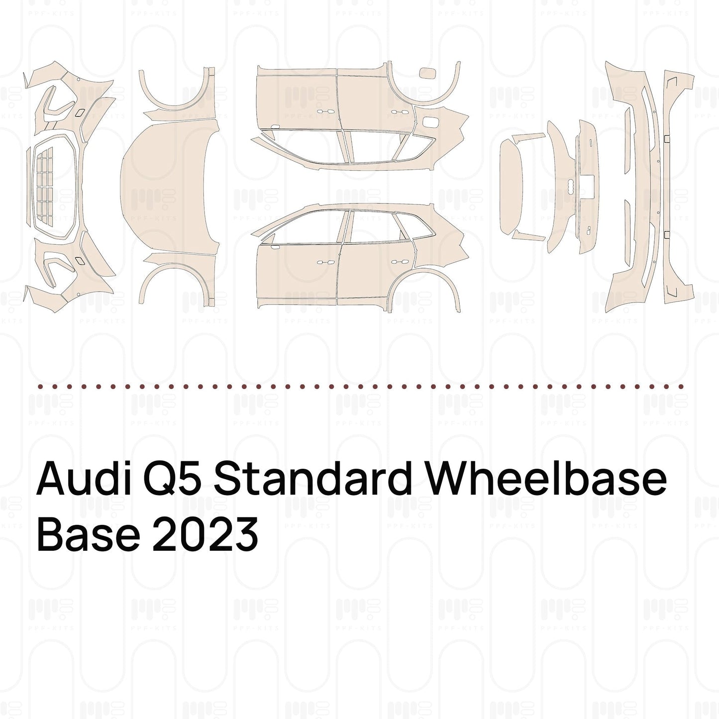 Pre-CutPPFAudiQ5StandardWheelbaseBase2023