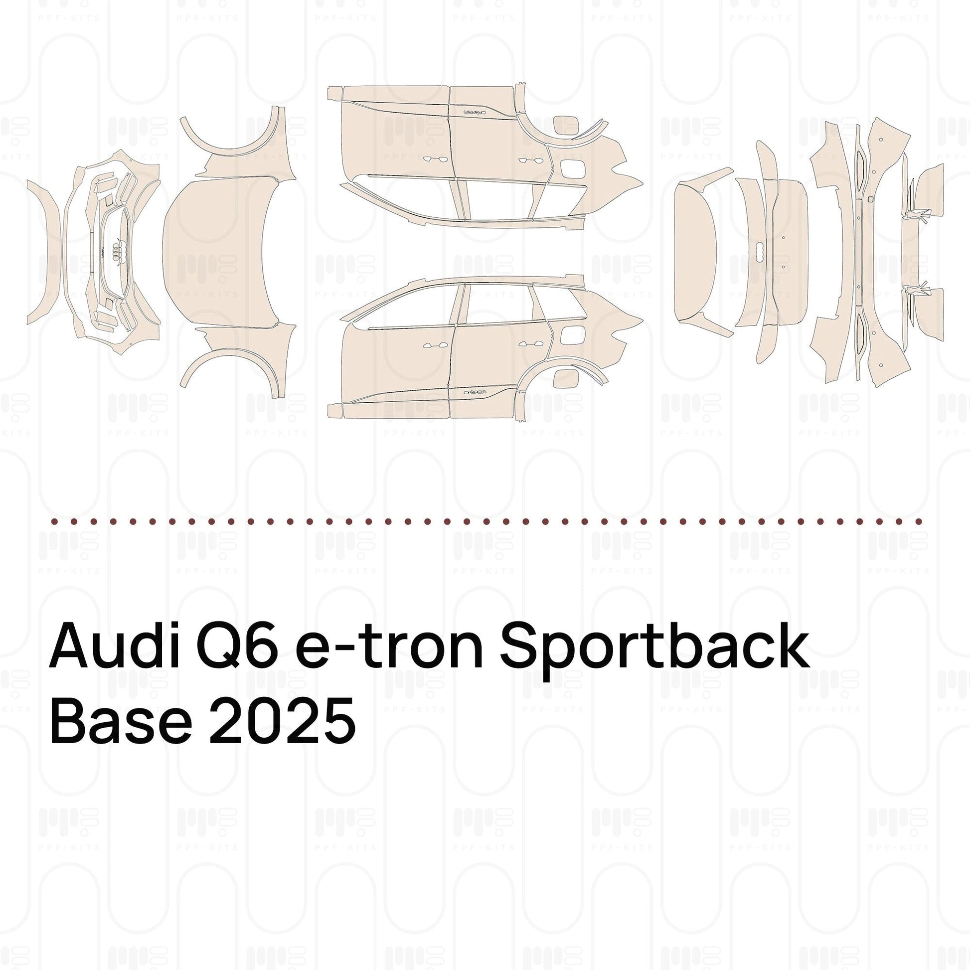 Pre-CutPPFAudiQ6e-tronSportbackBase2025