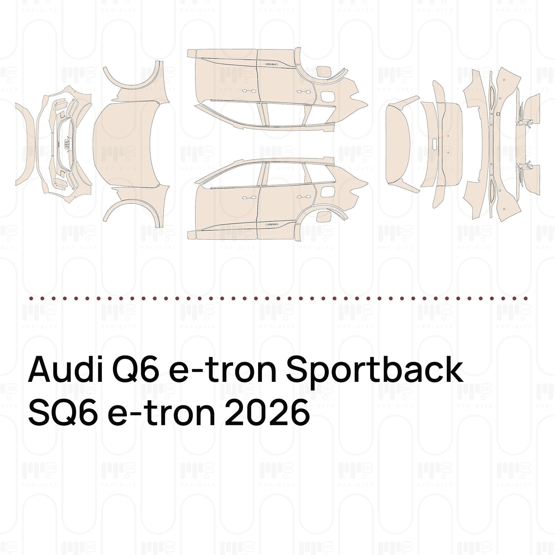 Pre-CutPPFAudiQ6e-tronSportbackSQ6e-tron2026