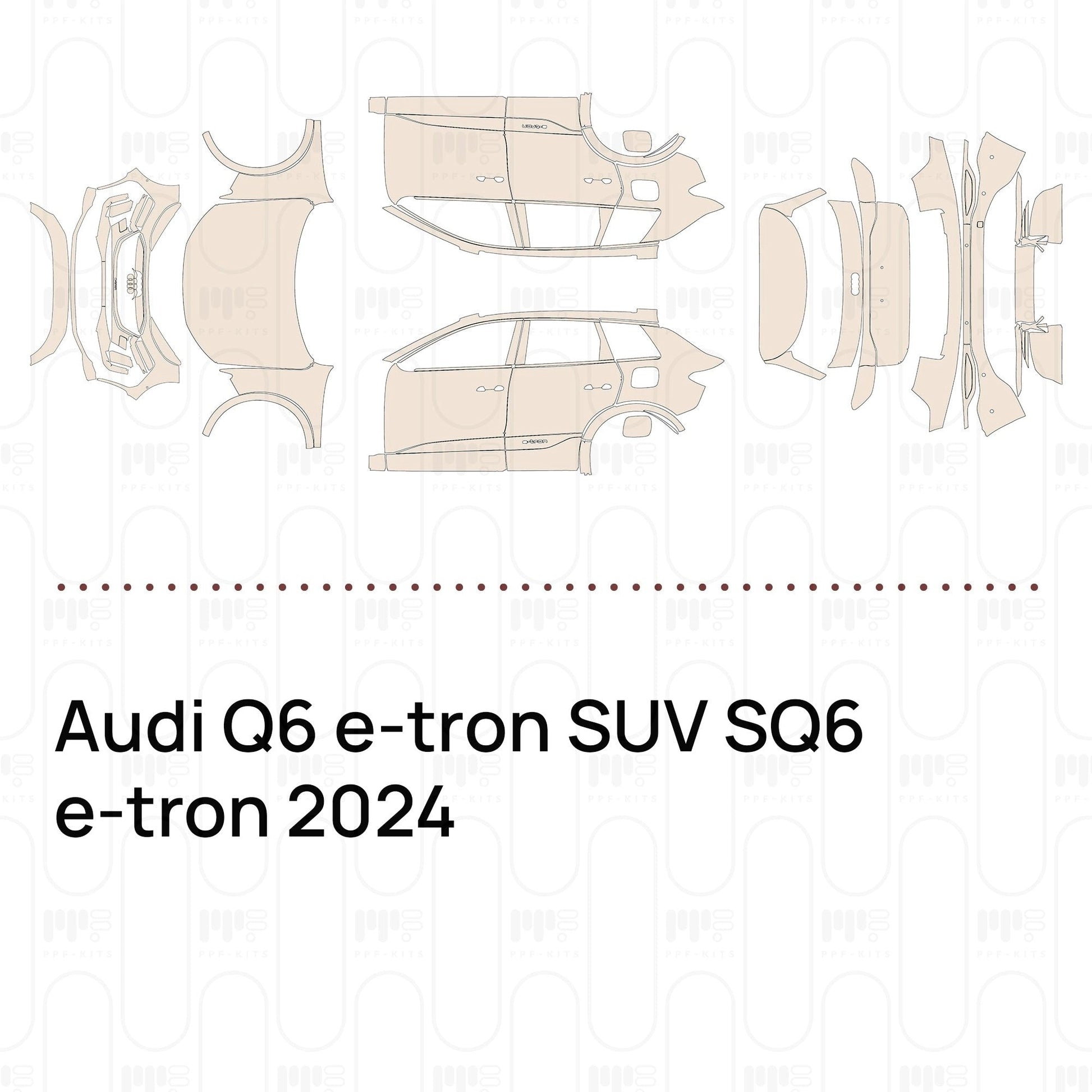 Pre-CutPPFAudiQ6e-tronSUVSQ6e-tron2024