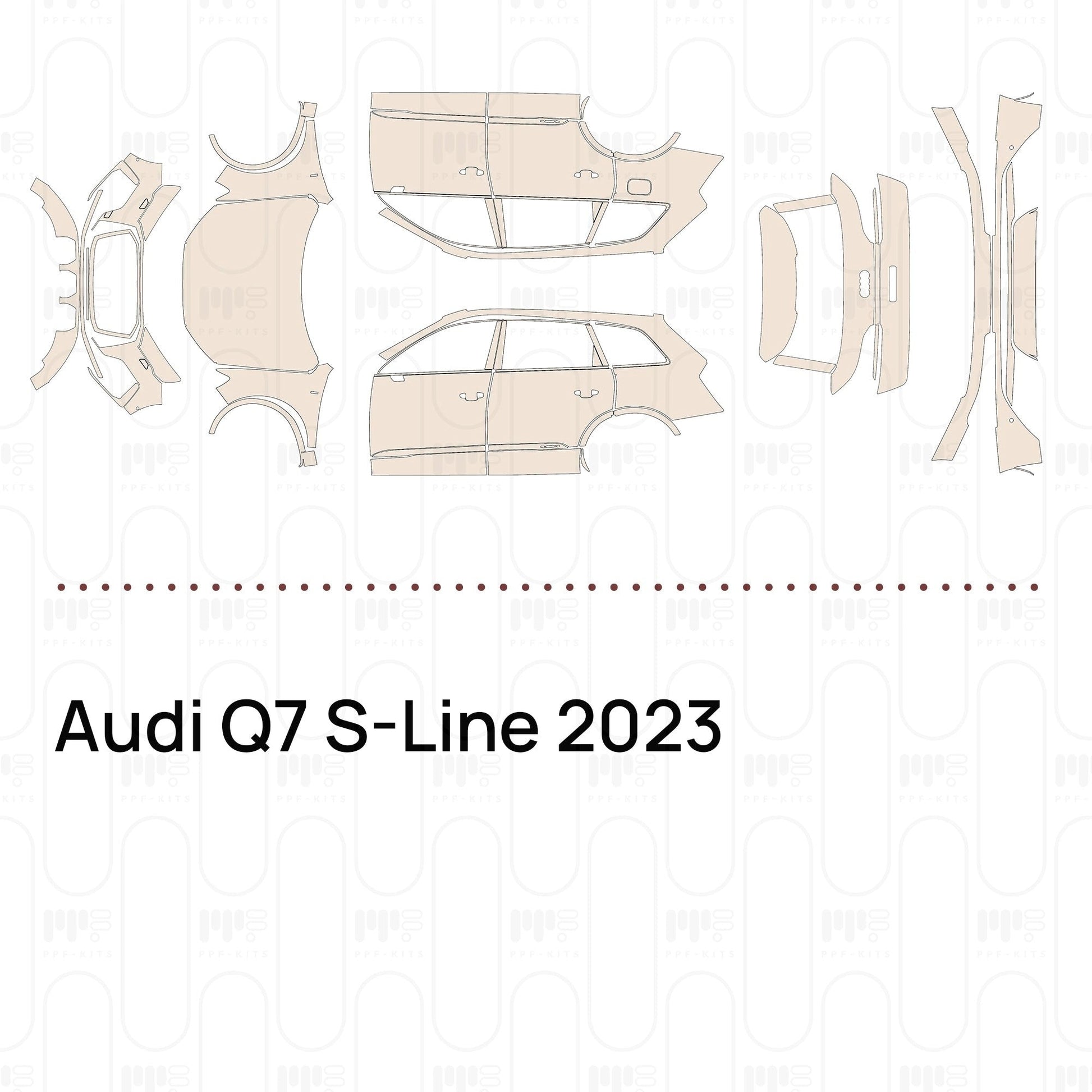 Pre-CutPPFAudiQ7S-Line2023