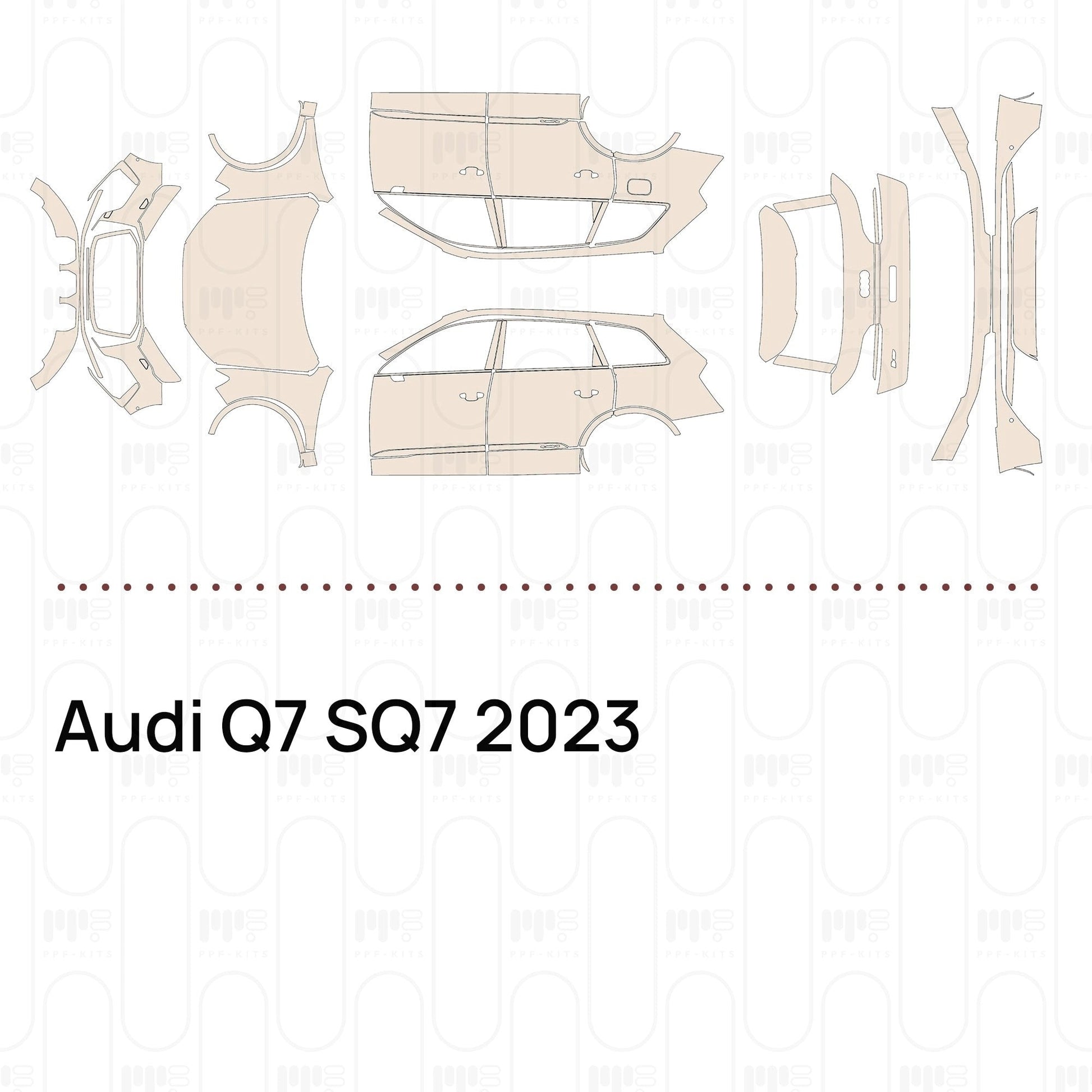 Pre-CutPPFAudiQ7SQ72023