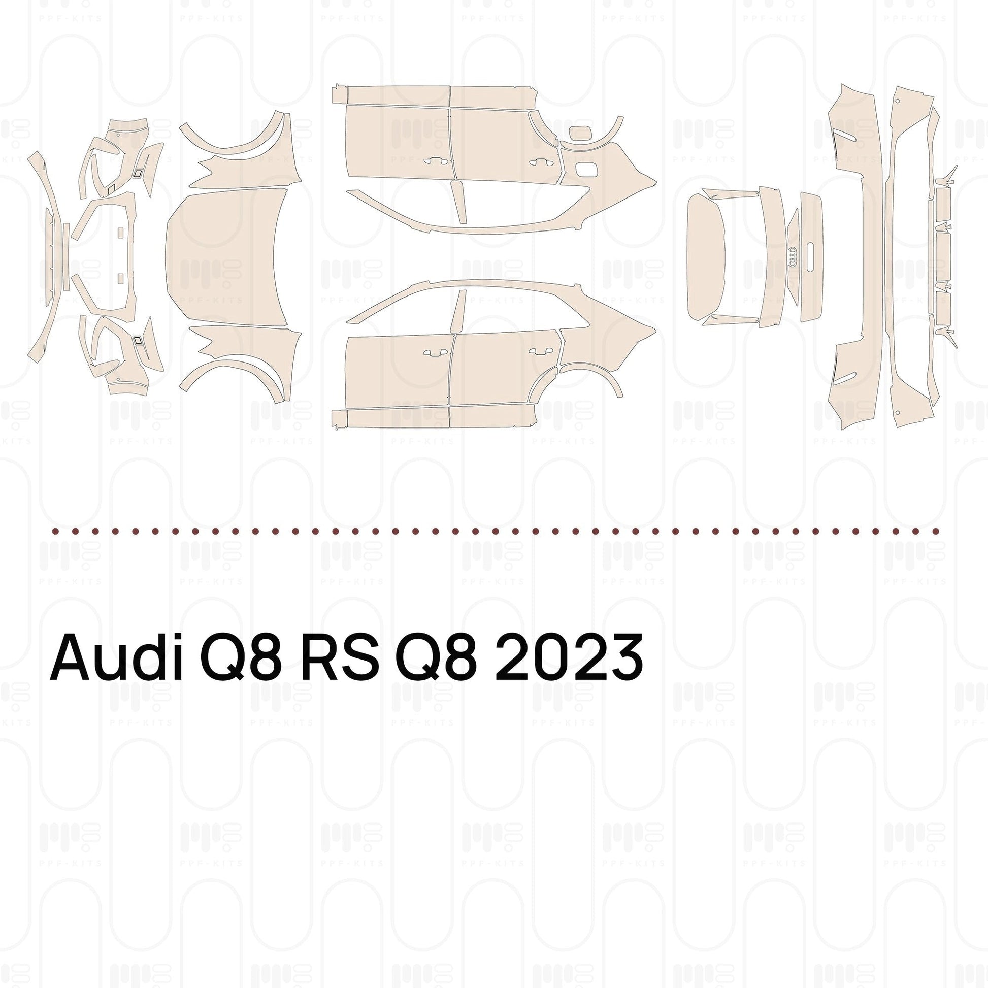 Pre-CutPPFAudiQ8RSQ82023