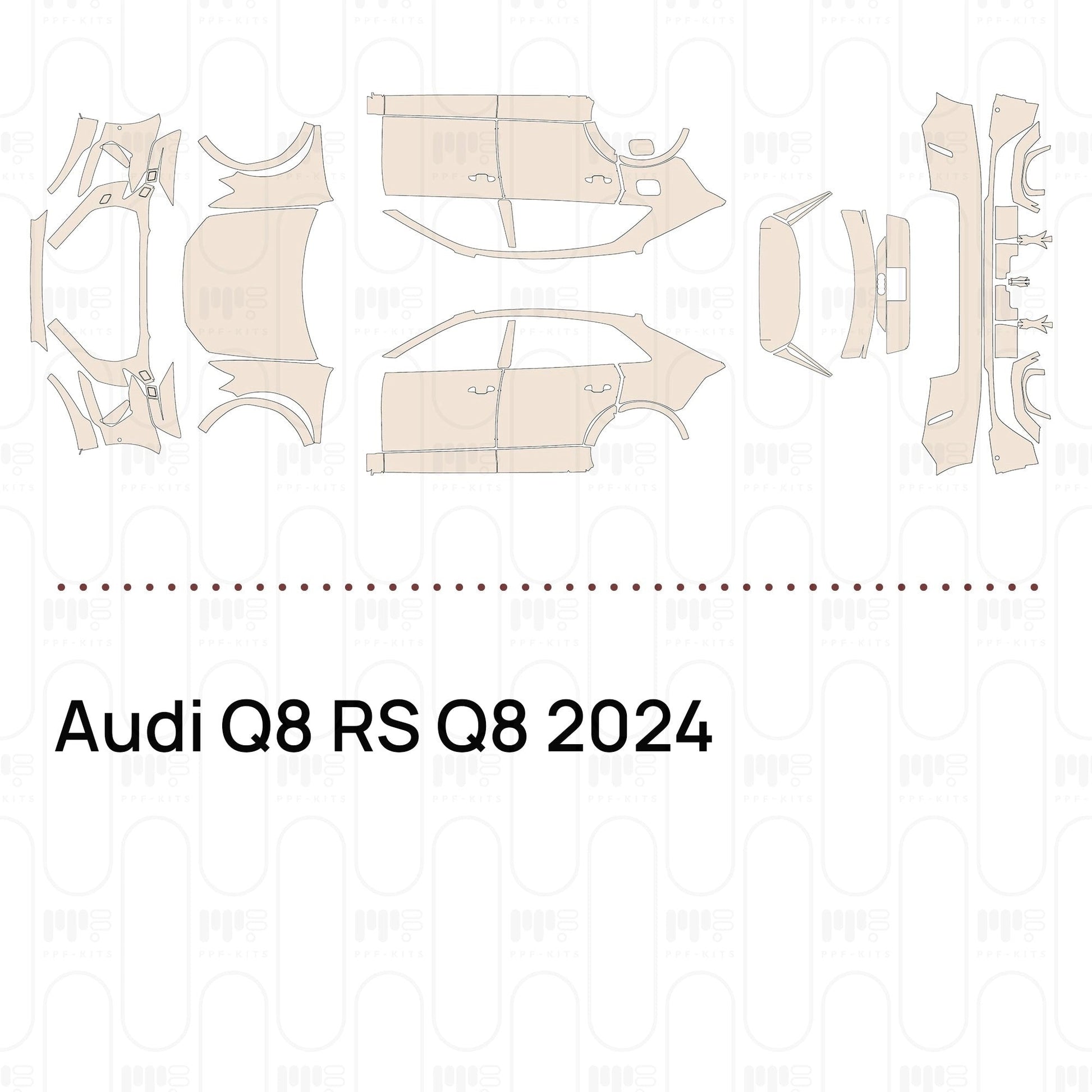 Pre-CutPPFAudiQ8RSQ82024