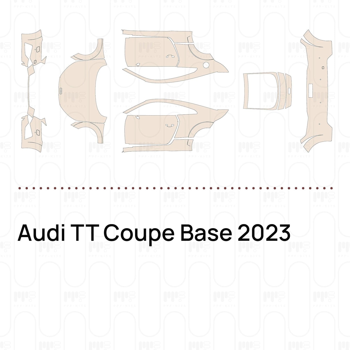 Pre-CutPPFAudiTTCoupeBase2023