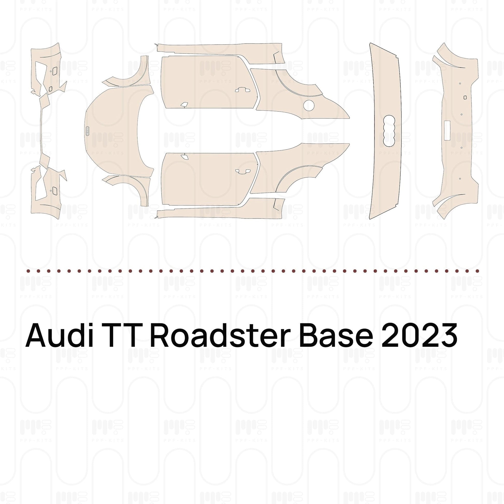 Pre-CutPPFAudiTTRoadsterBase2023