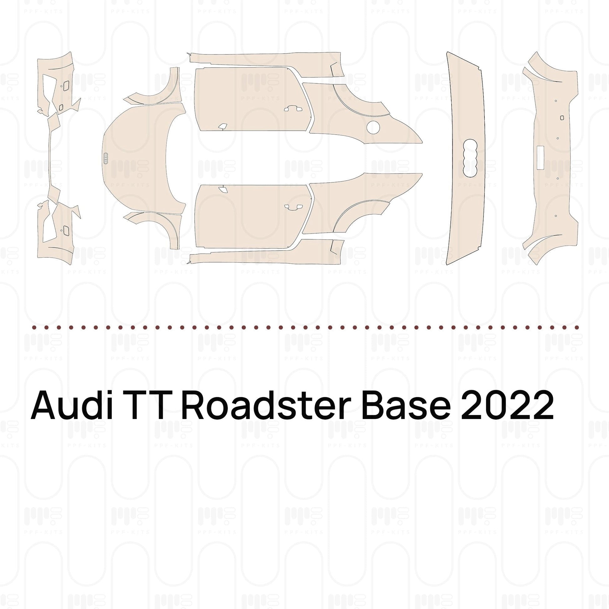Pre-CutPPFAudiTTRoadsterBase2022