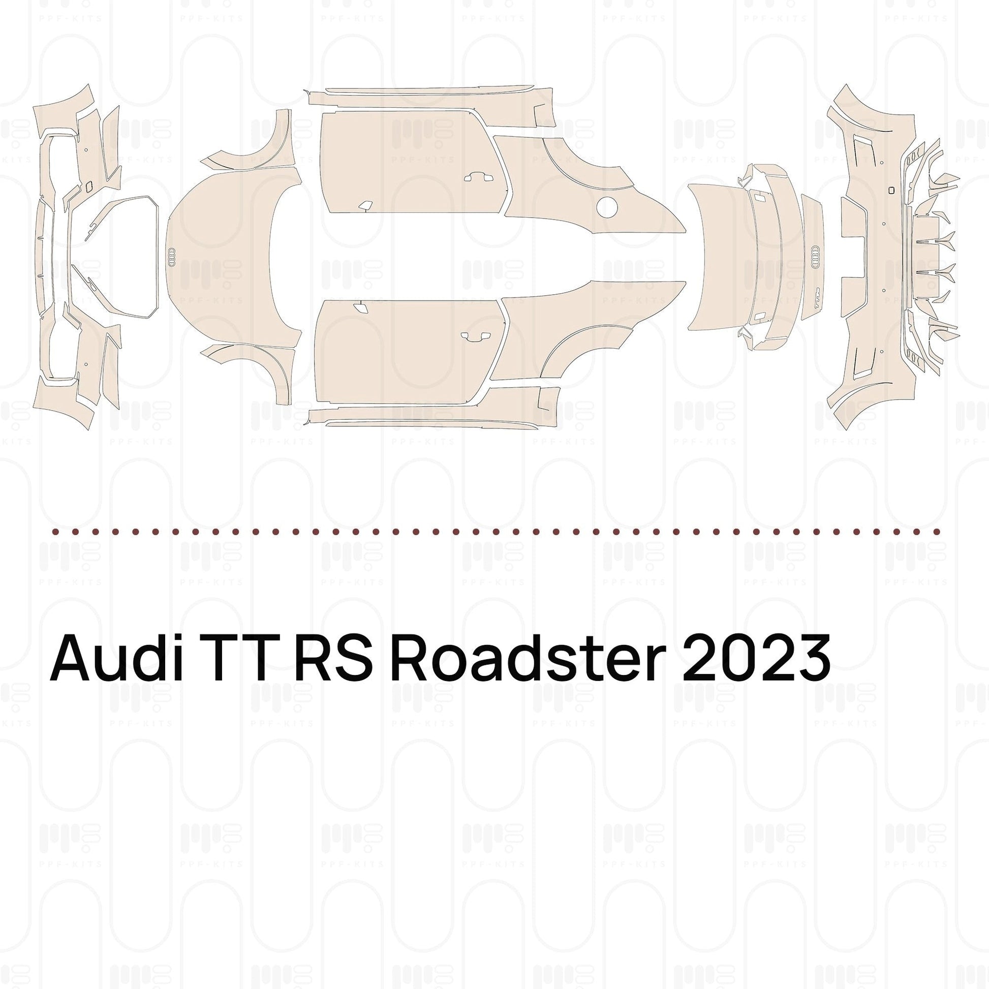 Pre-CutPPFAudiTTRSRoadster2023