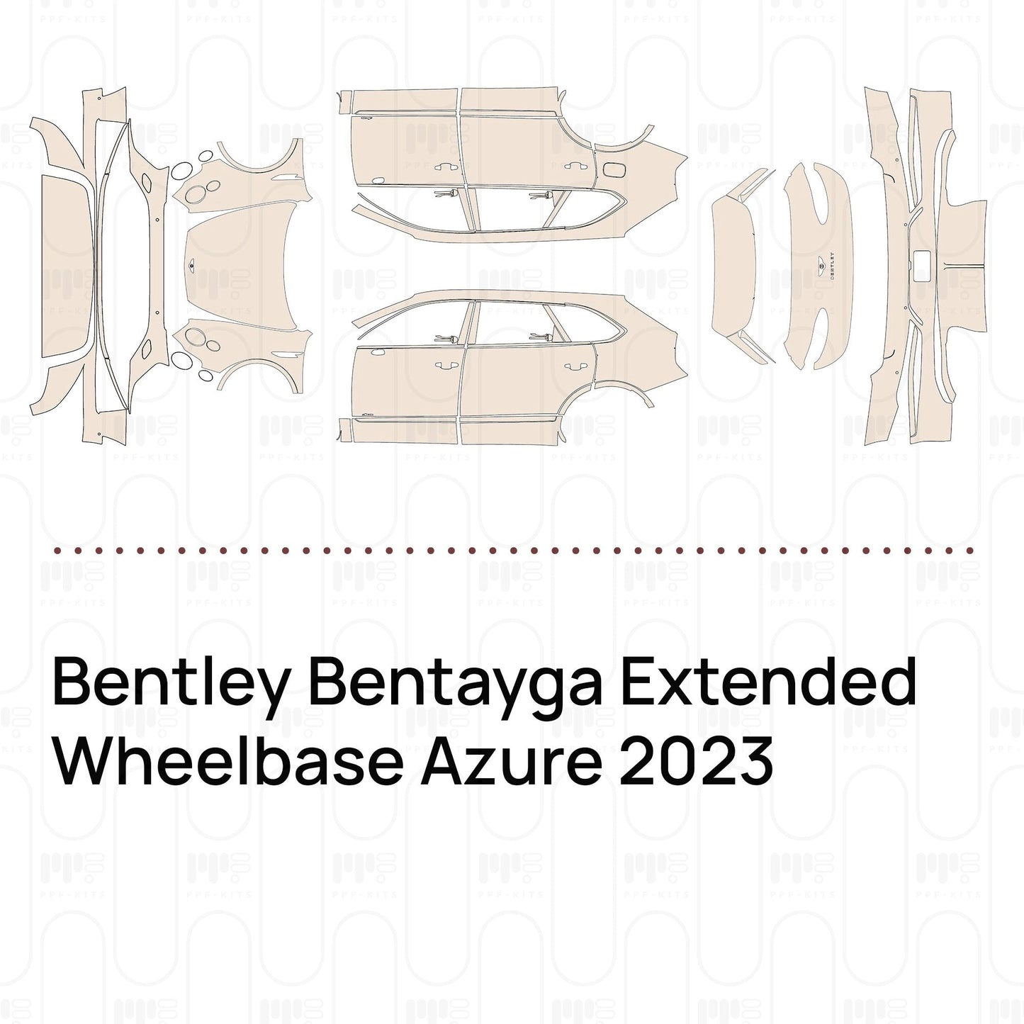 Pre-CutPPFBentleyBentaygaExtendedWheelbaseAzure2023