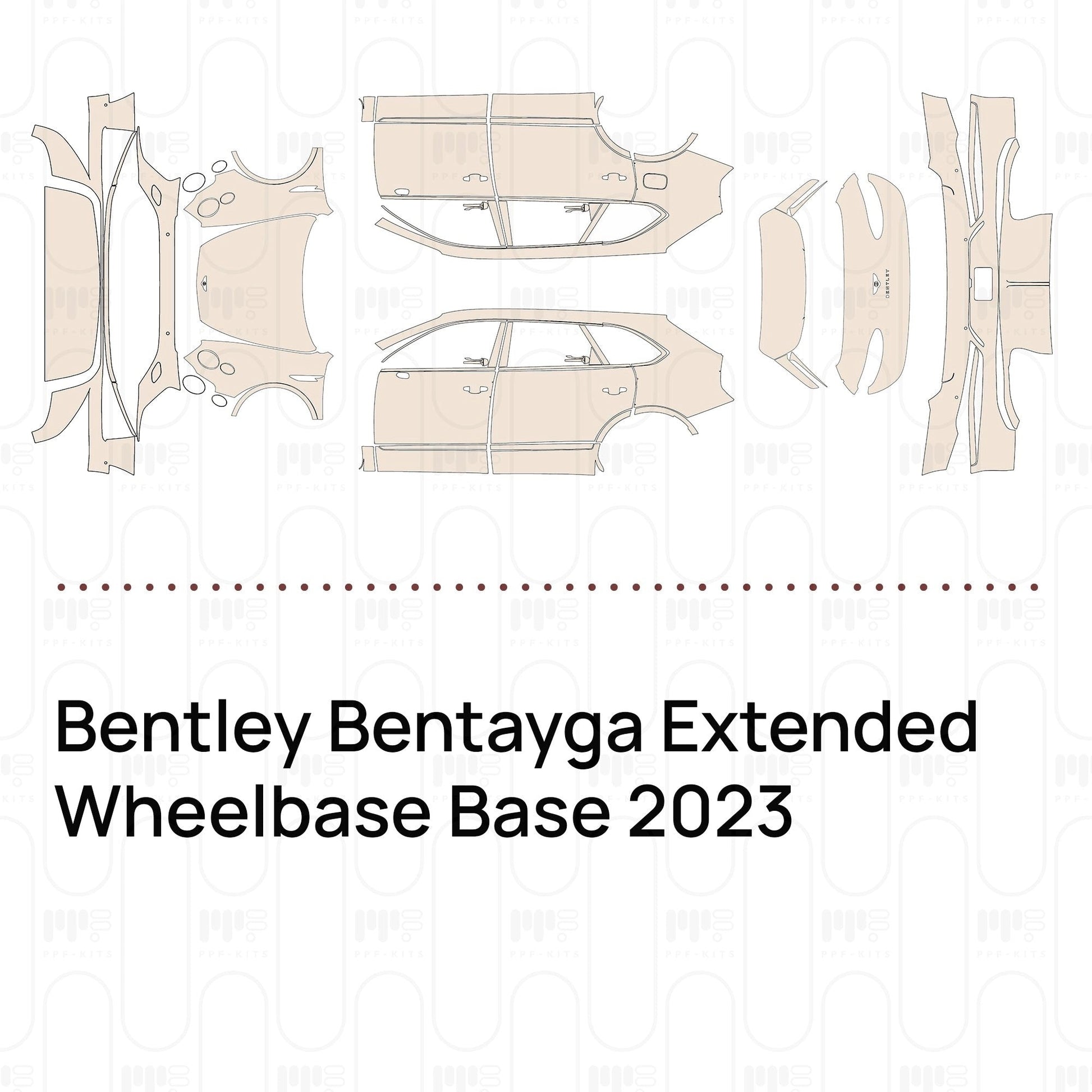 Pre-CutPPFBentleyBentaygaExtendedWheelbaseBase2023