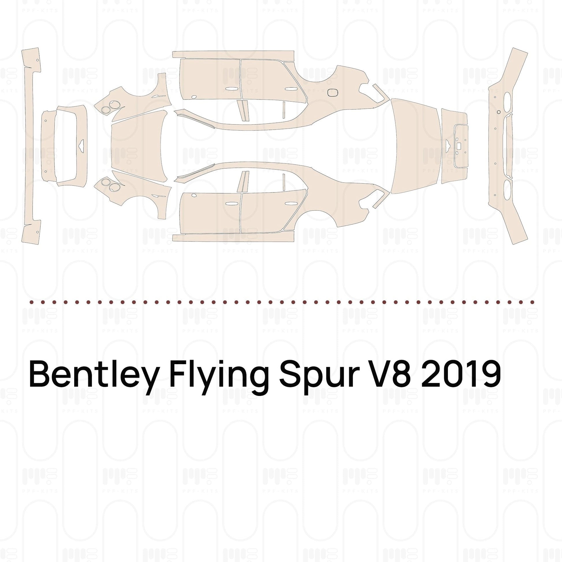 Pre-CutPPFBentleyFlyingSpurV82019