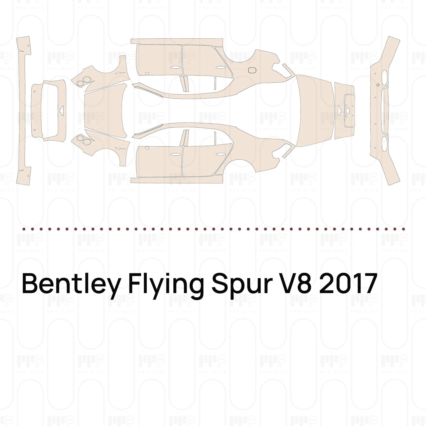 Pre-CutPPFBentleyFlyingSpurV82017