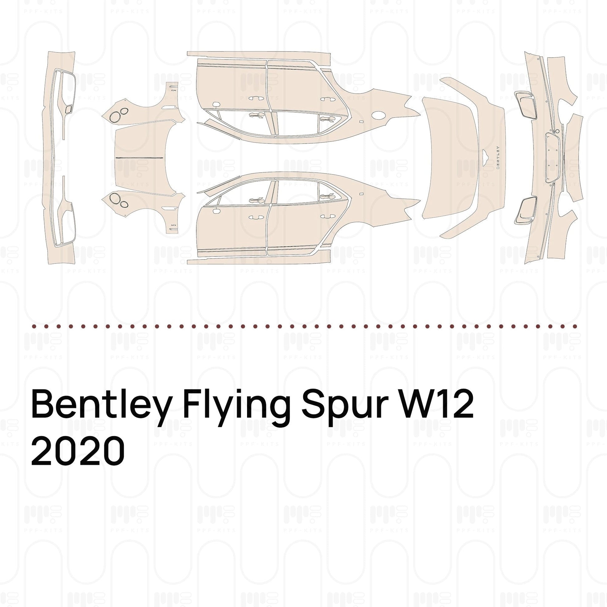Pre-CutPPFBentleyFlyingSpurW122020