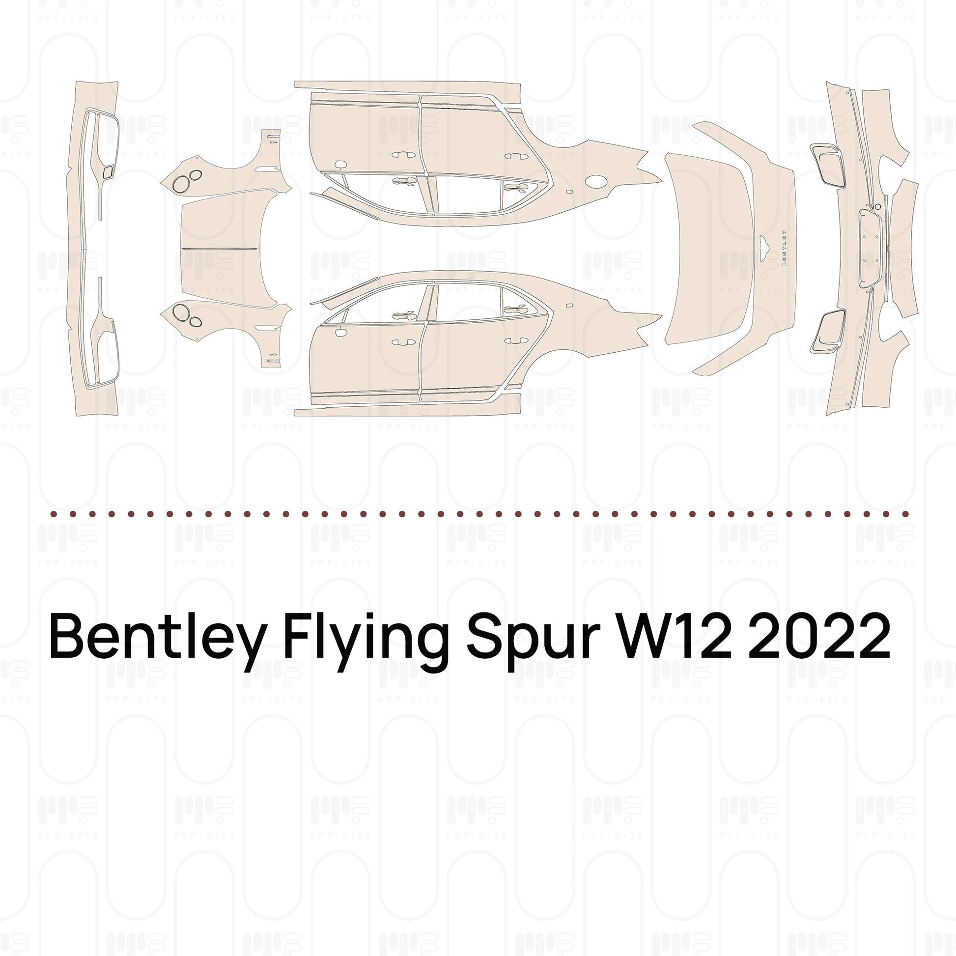 Pre-CutPPFBentleyFlyingSpurW122022