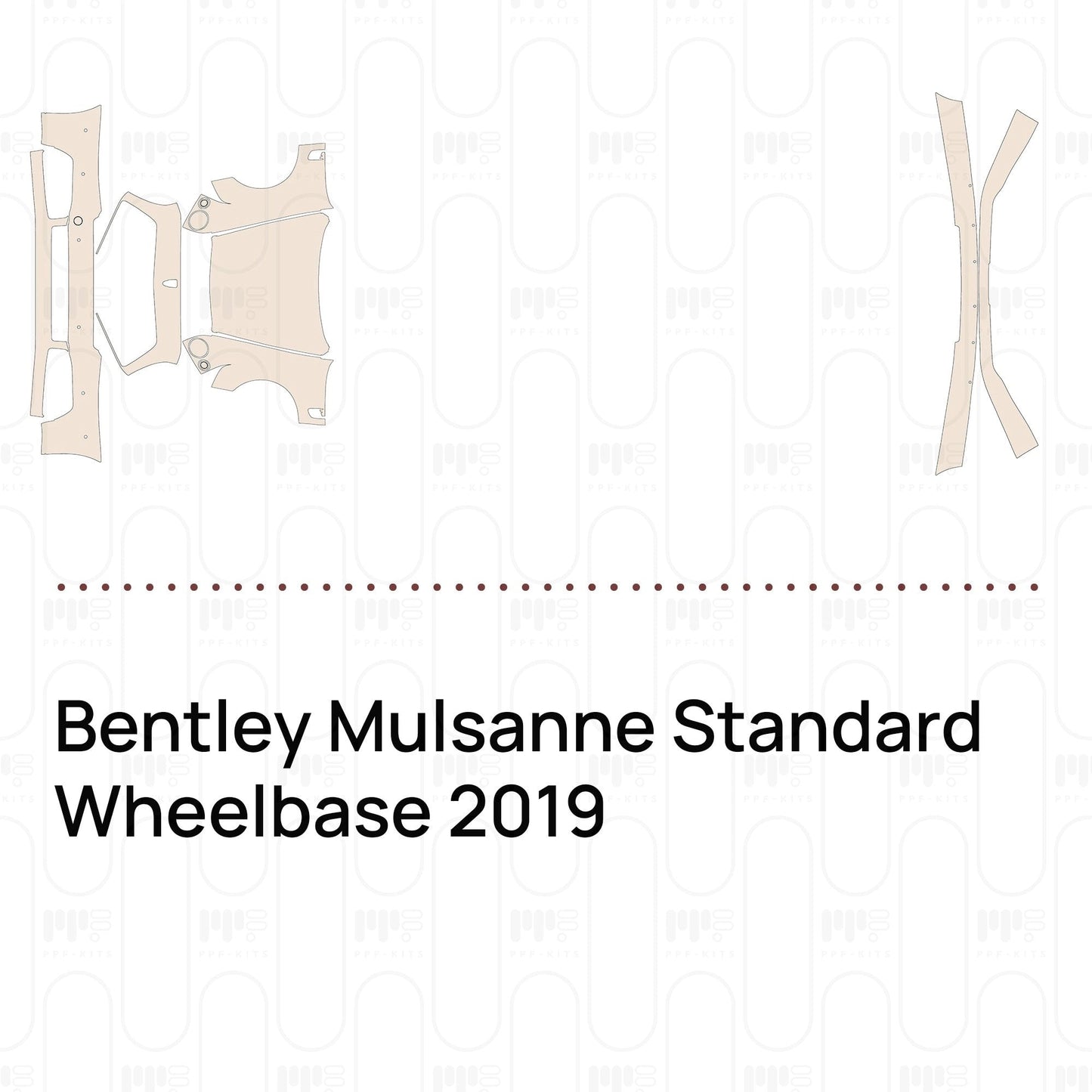 Pre-CutPPFBentleyMulsanneStandardWheelbase2019