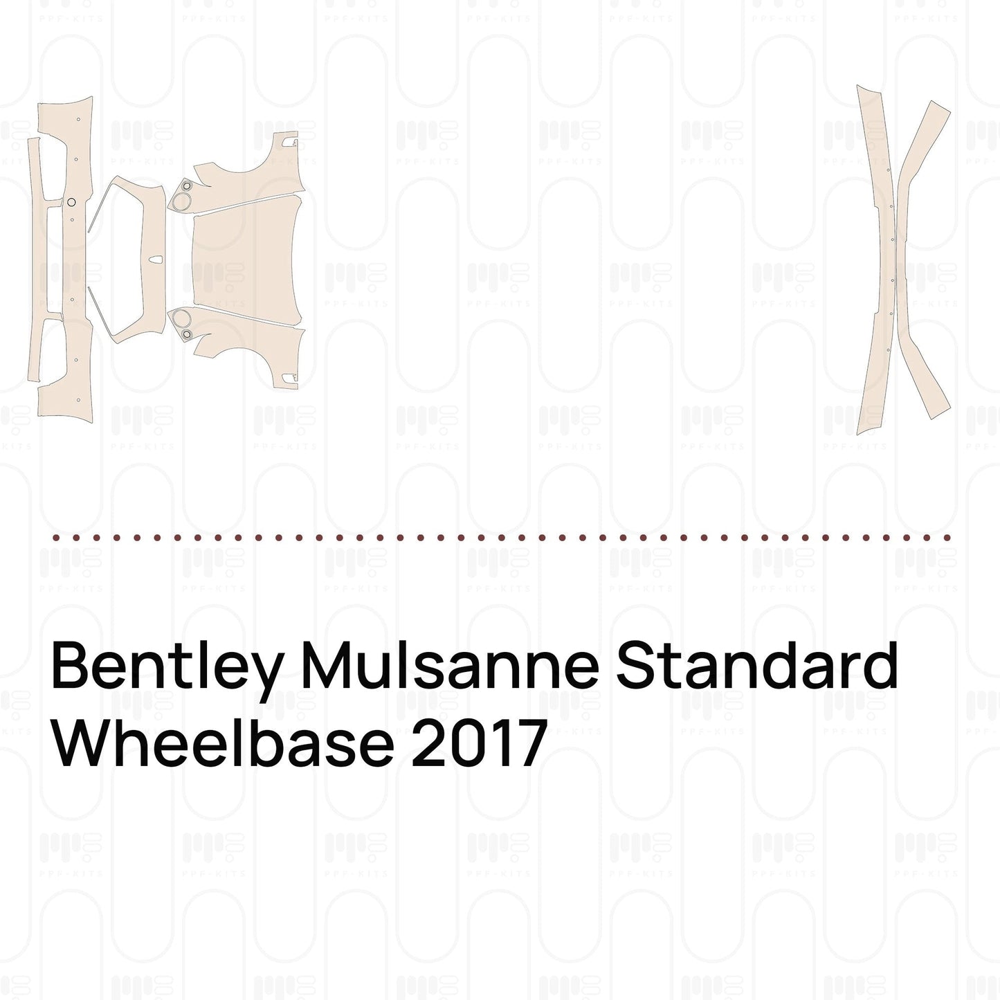 Pre-CutPPFBentleyMulsanneStandardWheelbase2017
