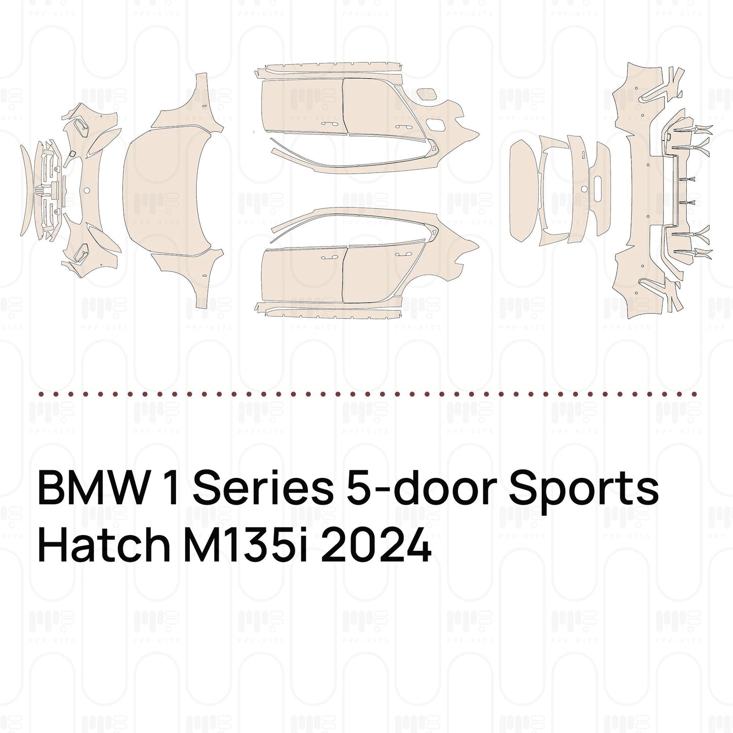 Pre-CutPPFBMW1Series5-doorSportsHatchM135i2024