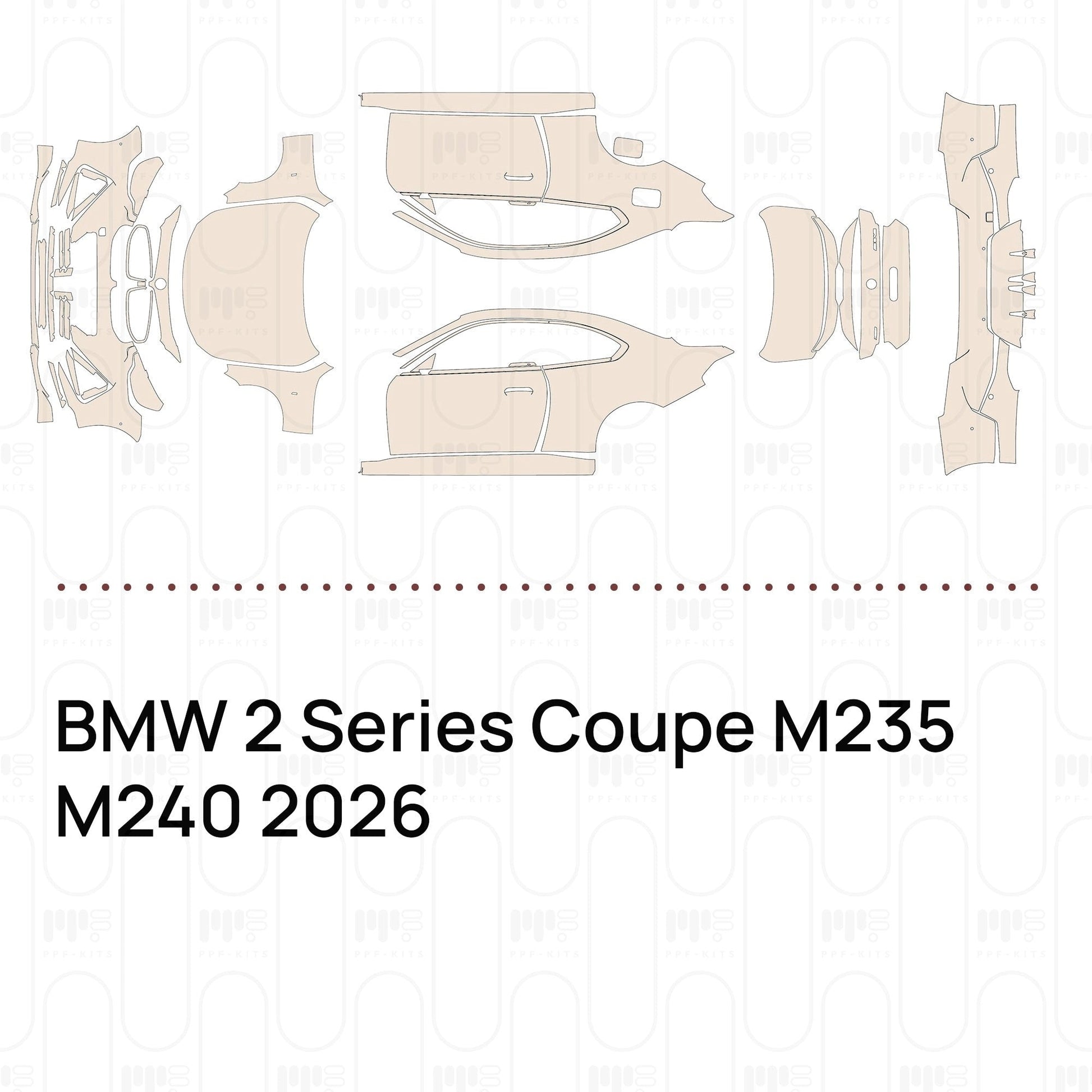 Pre-CutPPFBMW2SeriesCoupeM235M2402026