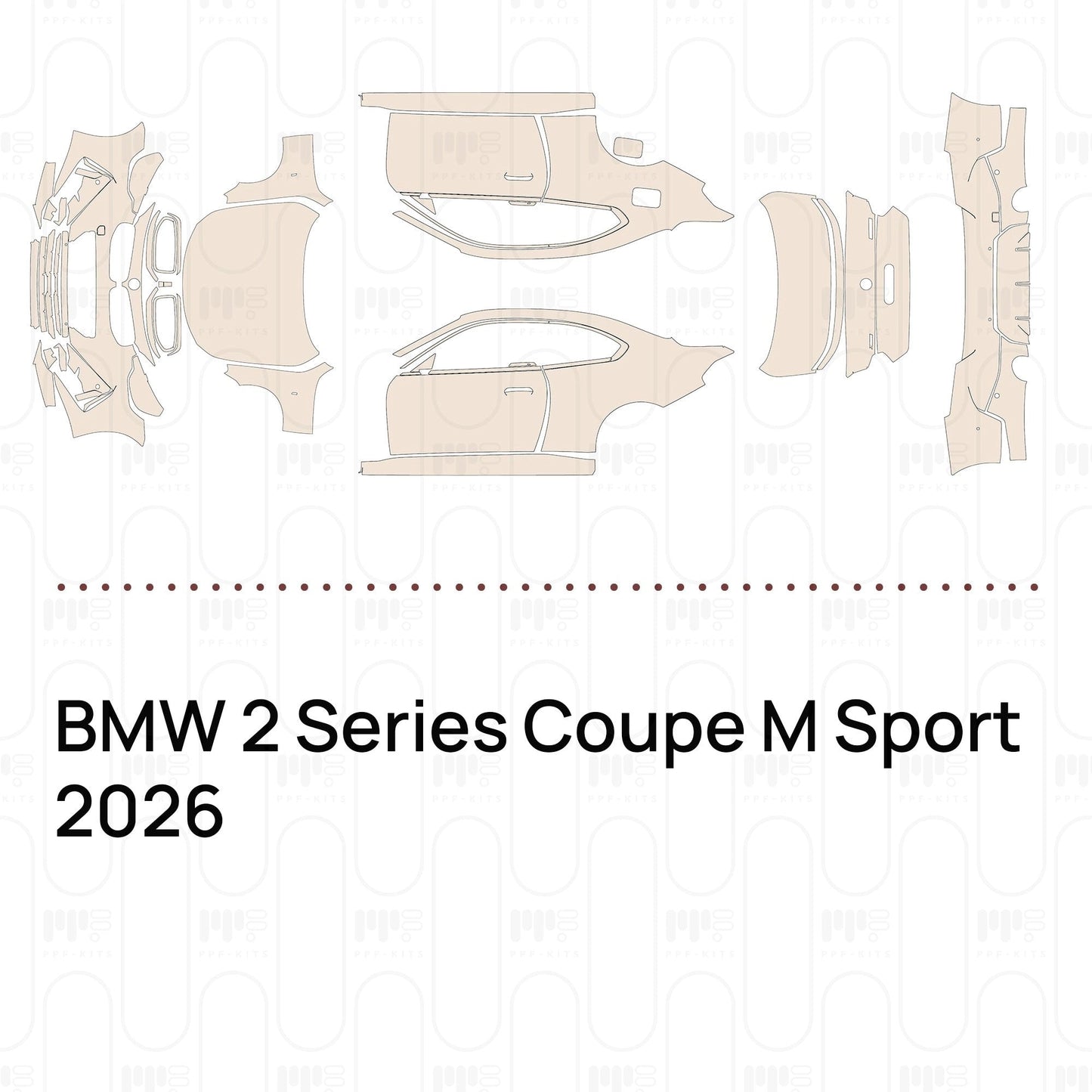 Pre-CutPPFBMW2SeriesCoupeMSport2026