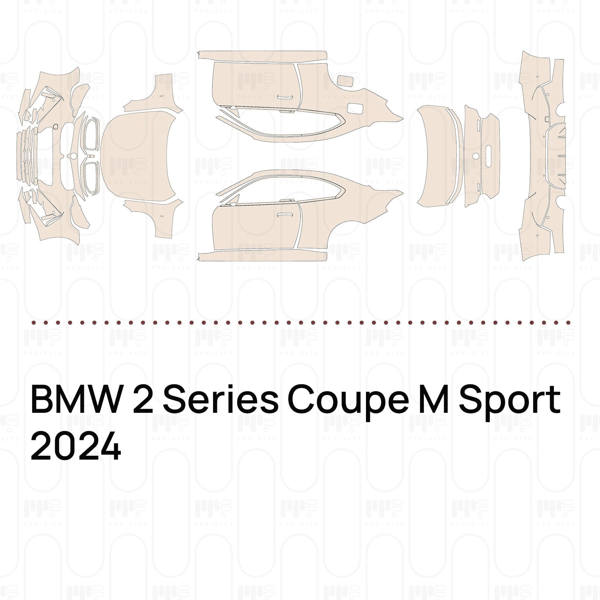 Pre-CutPPFBMW2SeriesCoupeMSport2024