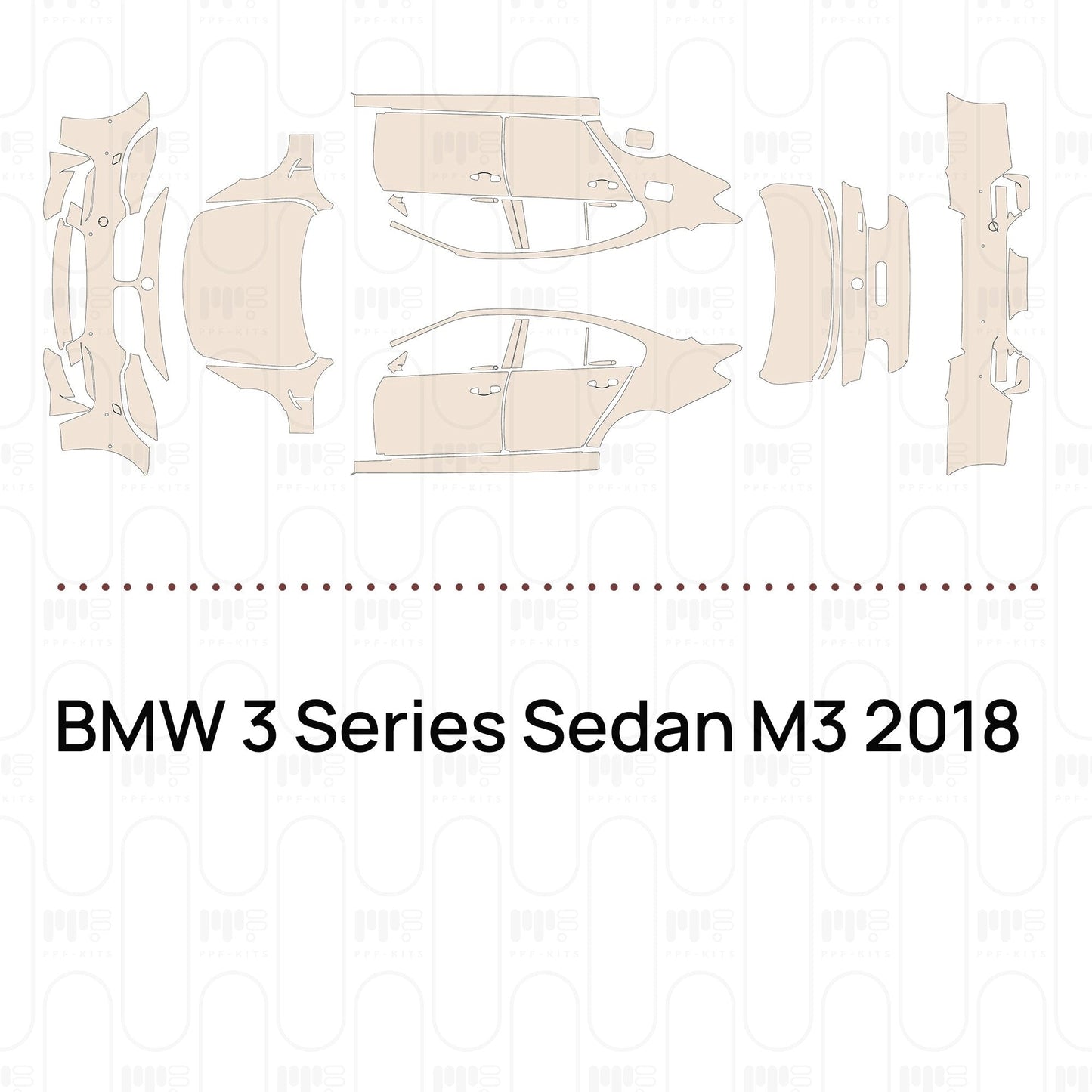 Pre-CutPPFBMW3SeriesSedanM32018