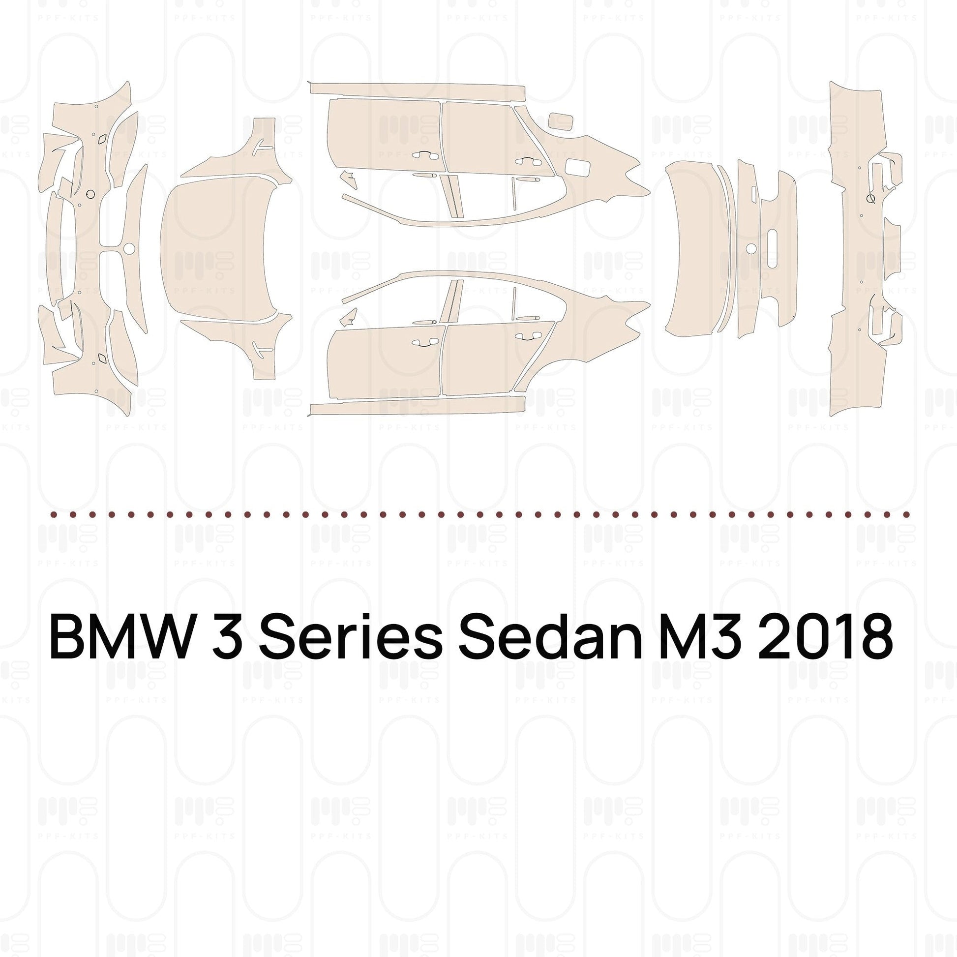 Pre-CutPPFBMW3SeriesSedanM32018