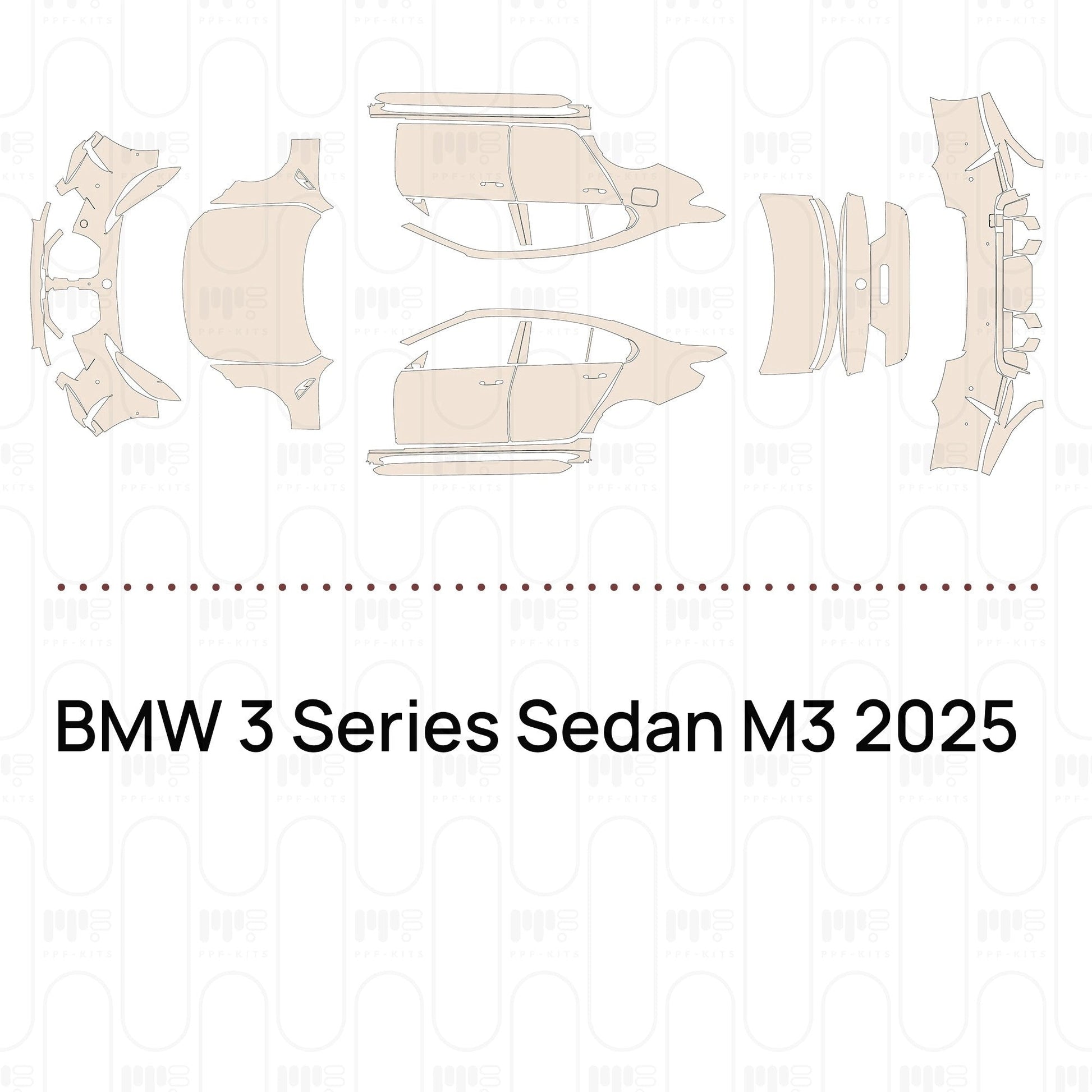 Pre-CutPPFBMW3SeriesSedanM32025