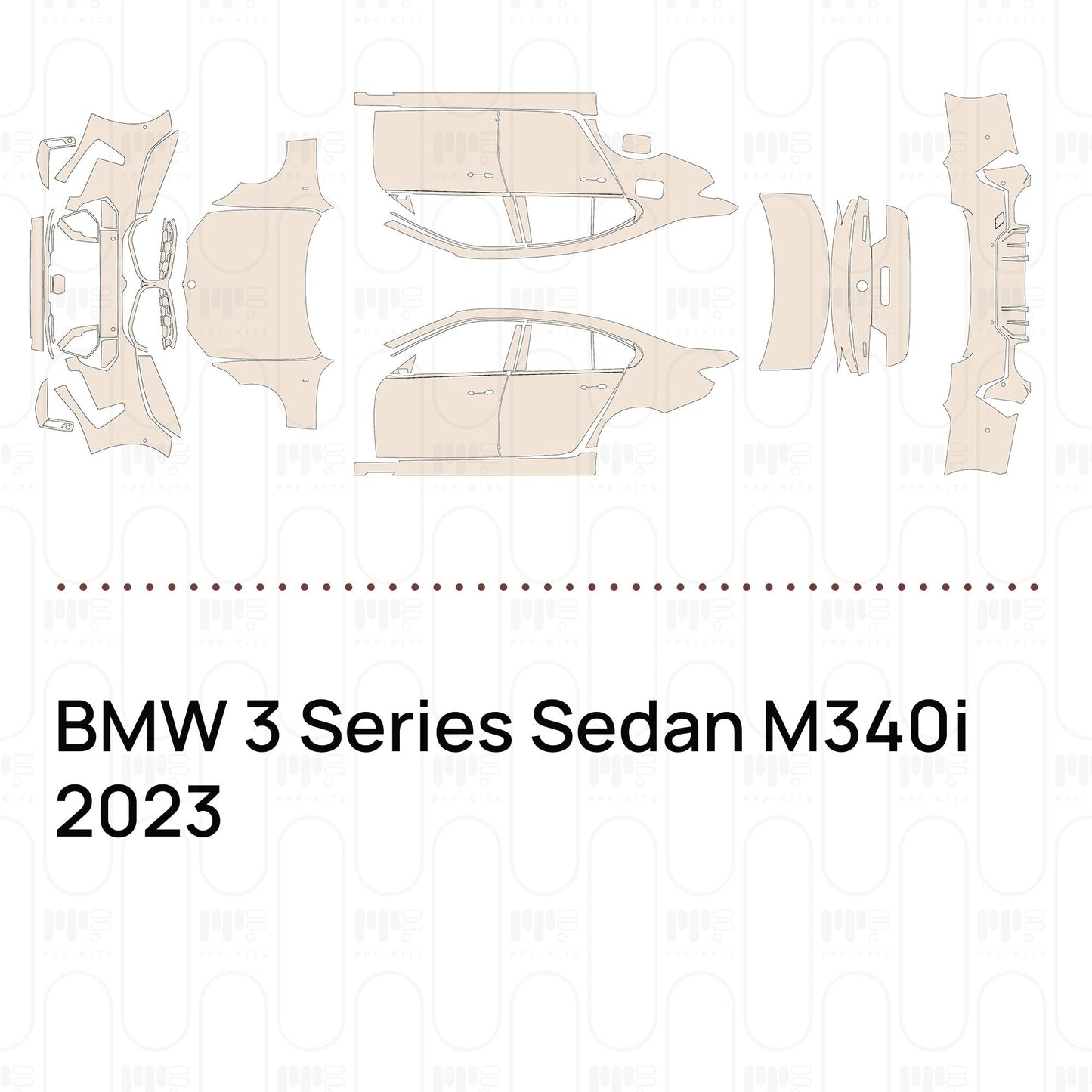 Pre-CutPPFBMW3SeriesSedanM340i2023