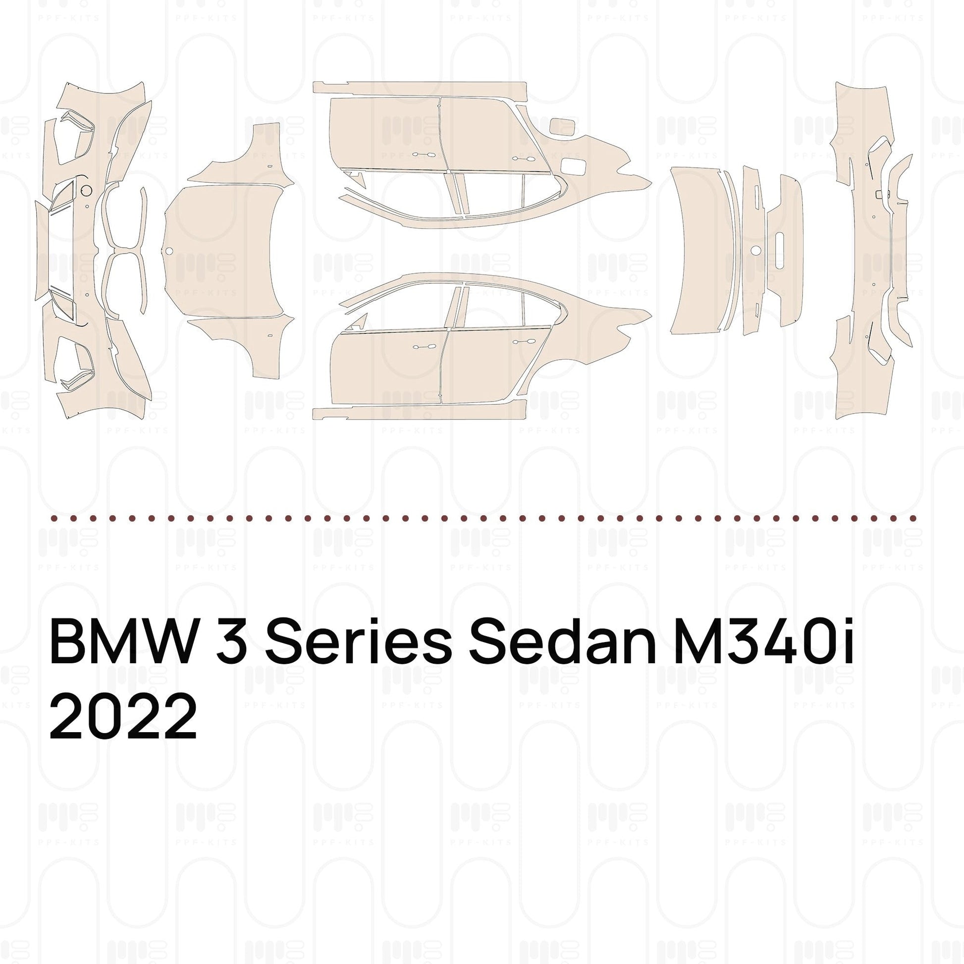 Pre-CutPPFBMW3SeriesSedanM340i2022