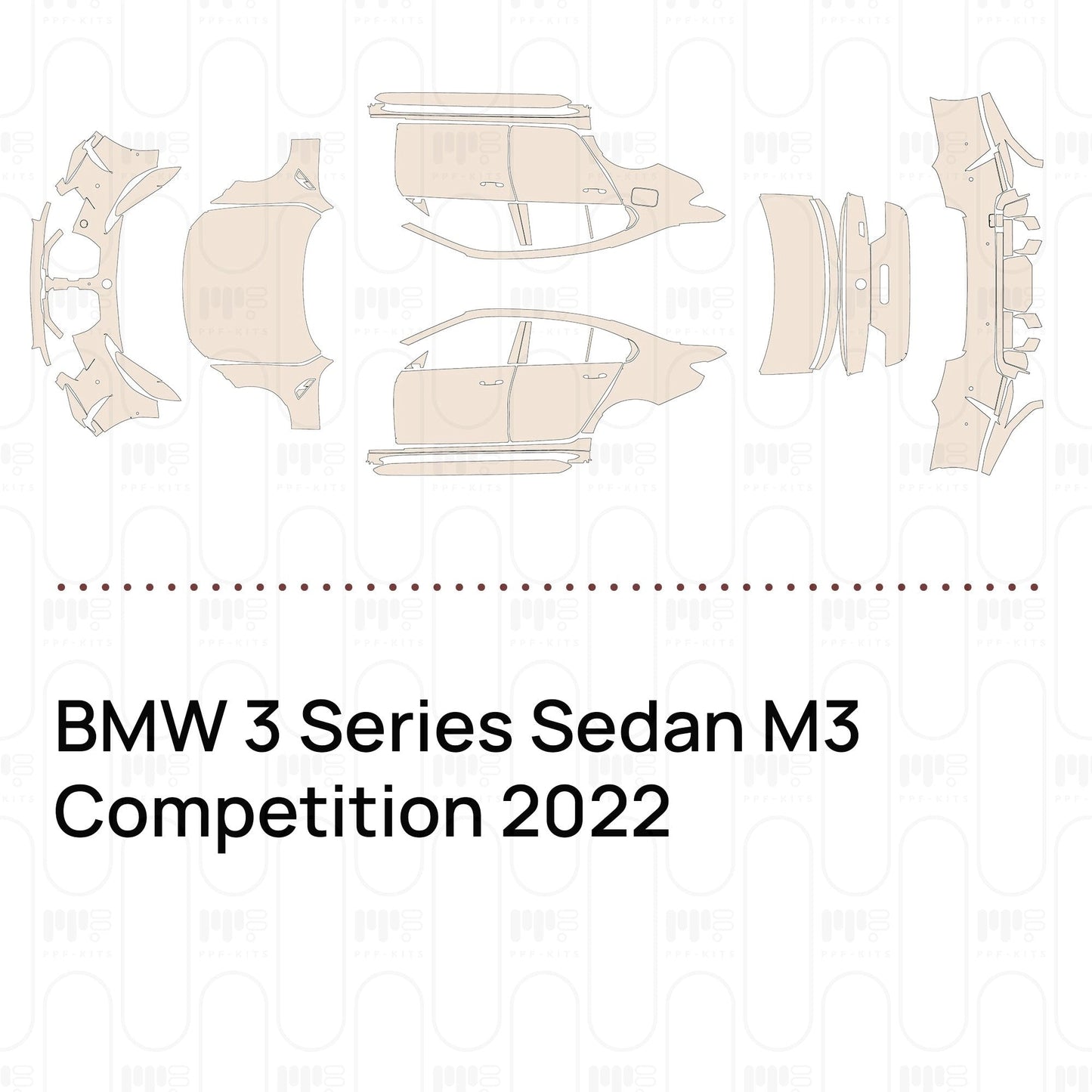 Pre-CutPPFBMW3SeriesSedanM3Competition2022