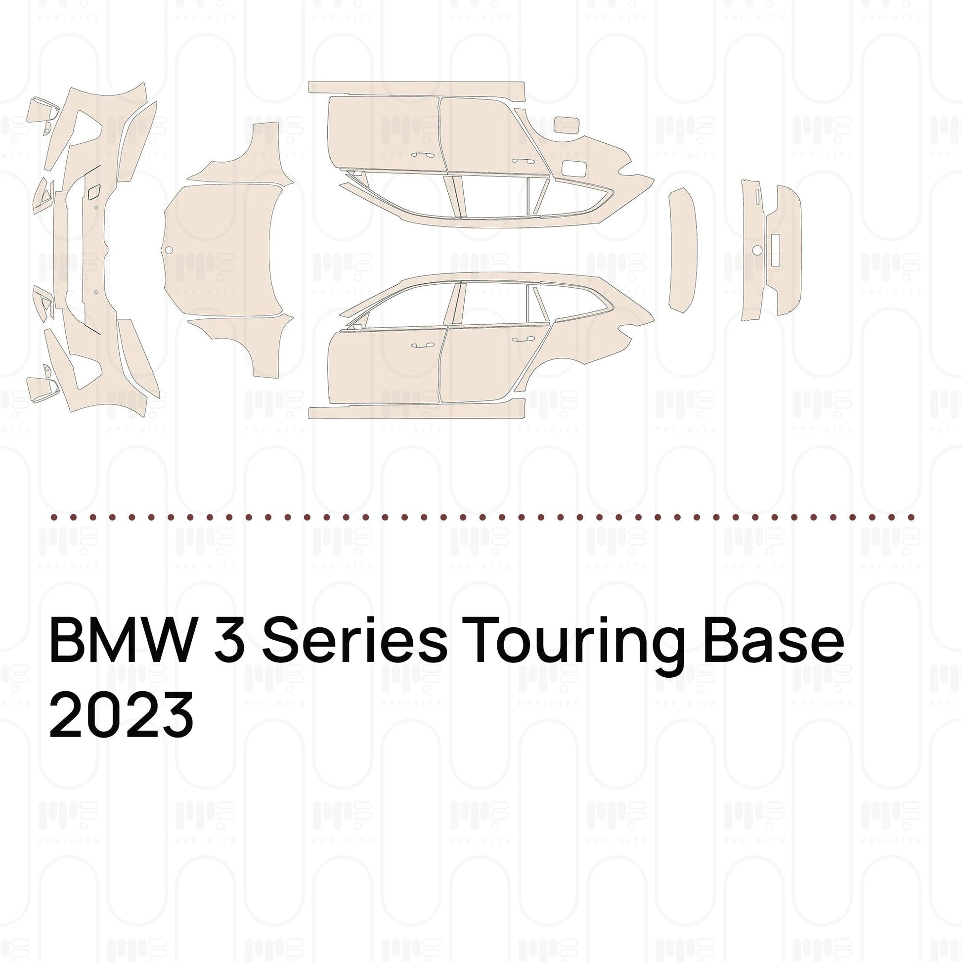 Pre-CutPPFBMW3SeriesTouringBase2023