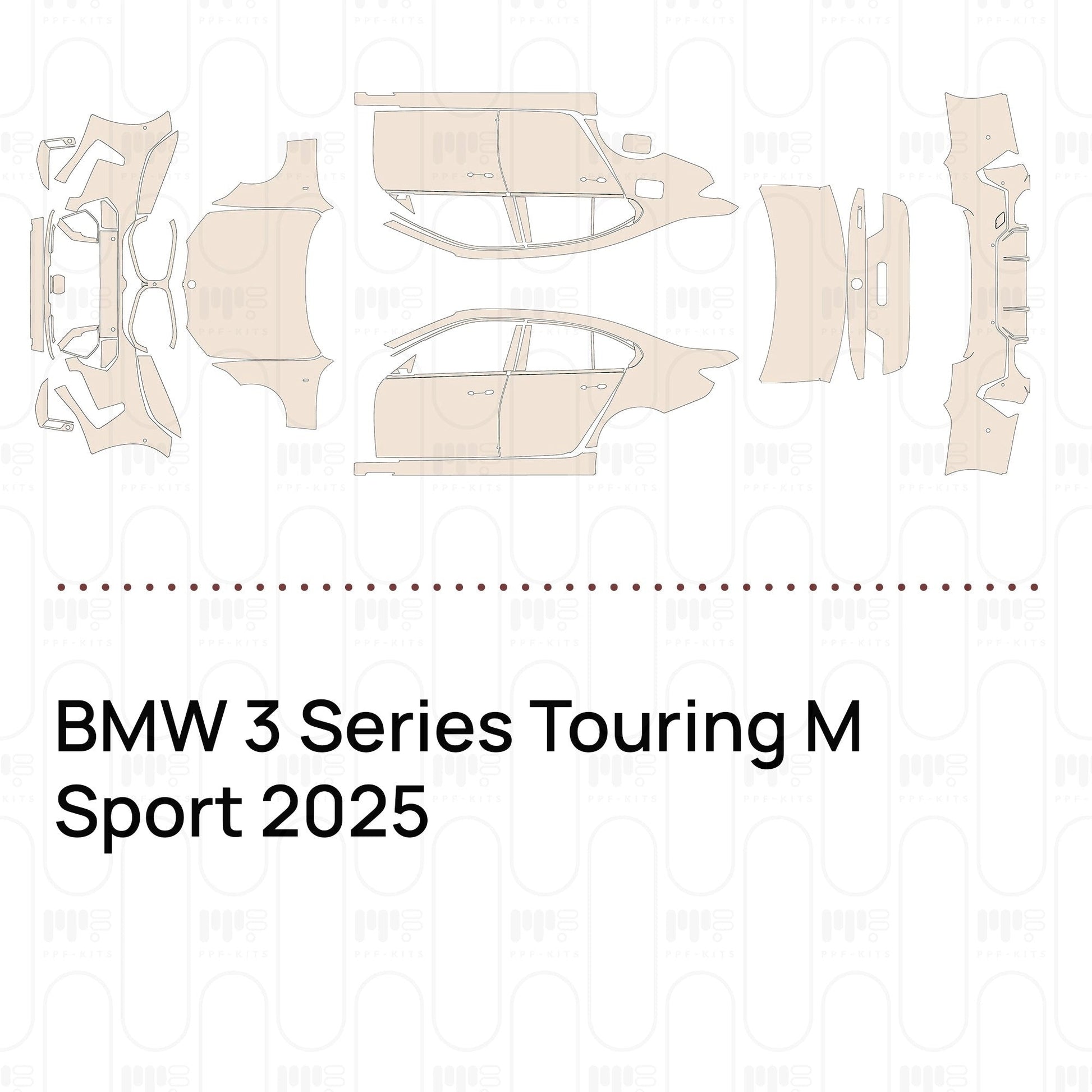 Pre-CutPPFBMW3SeriesTouringMSport2025