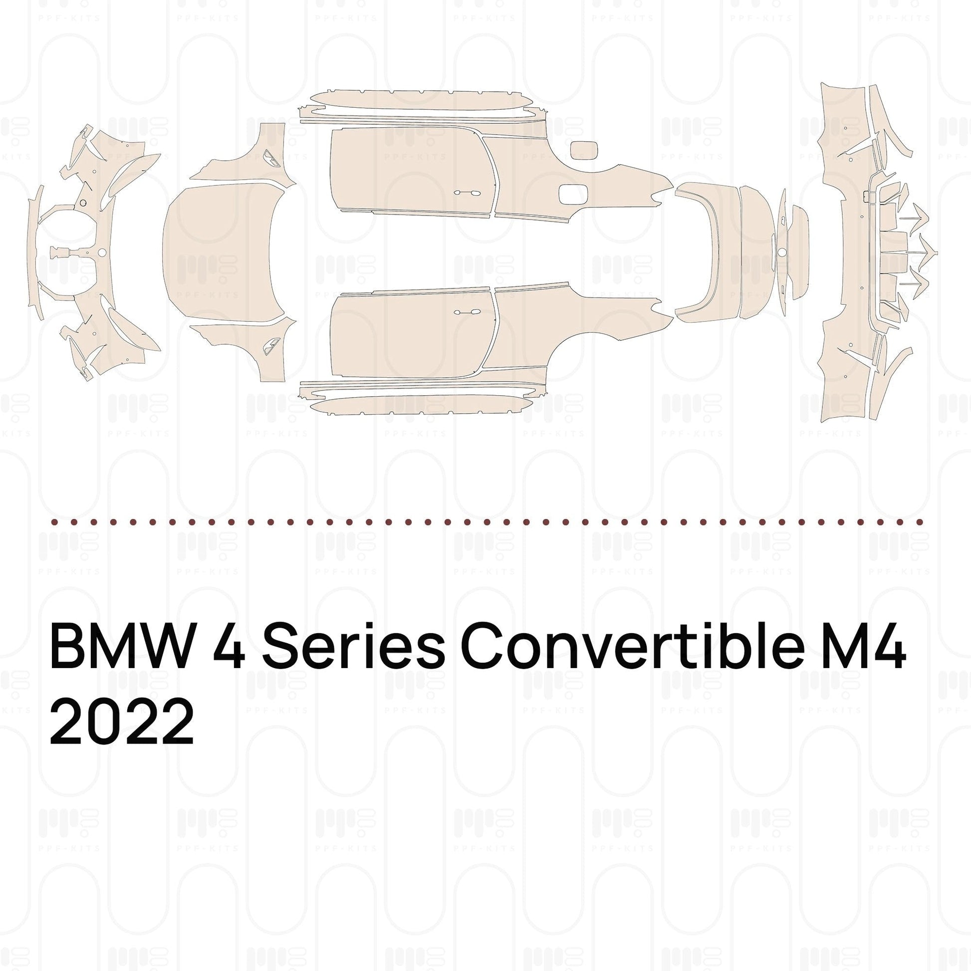 Pre-CutPPFBMW4SeriesConvertibleM42022