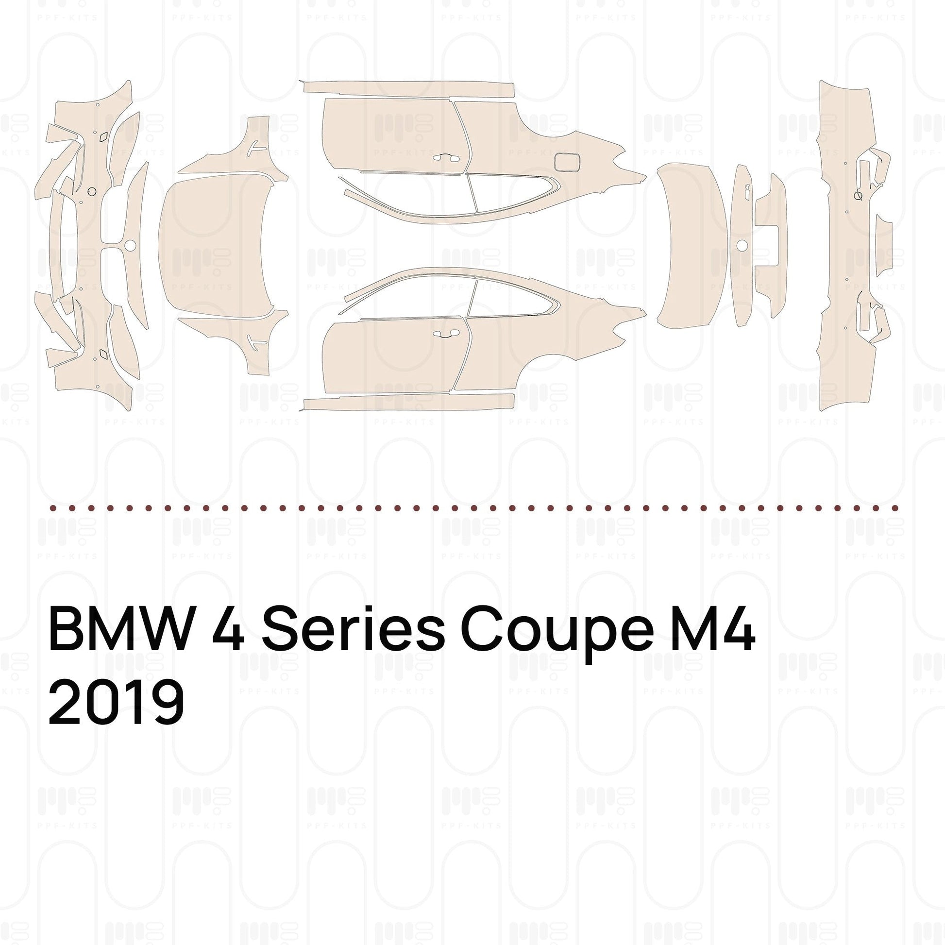 Pre-CutPPFBMW4SeriesCoupeM42019