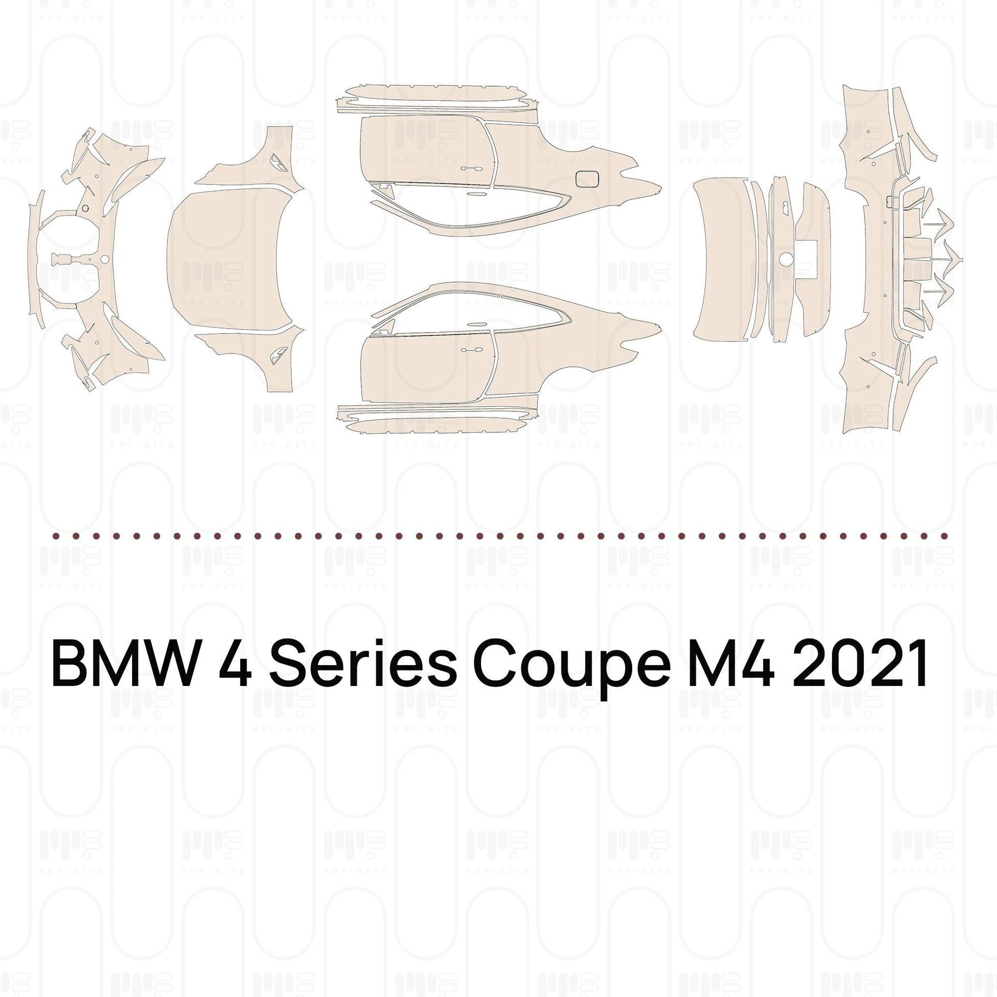 Pre-CutPPFBMW4SeriesCoupeM42021
