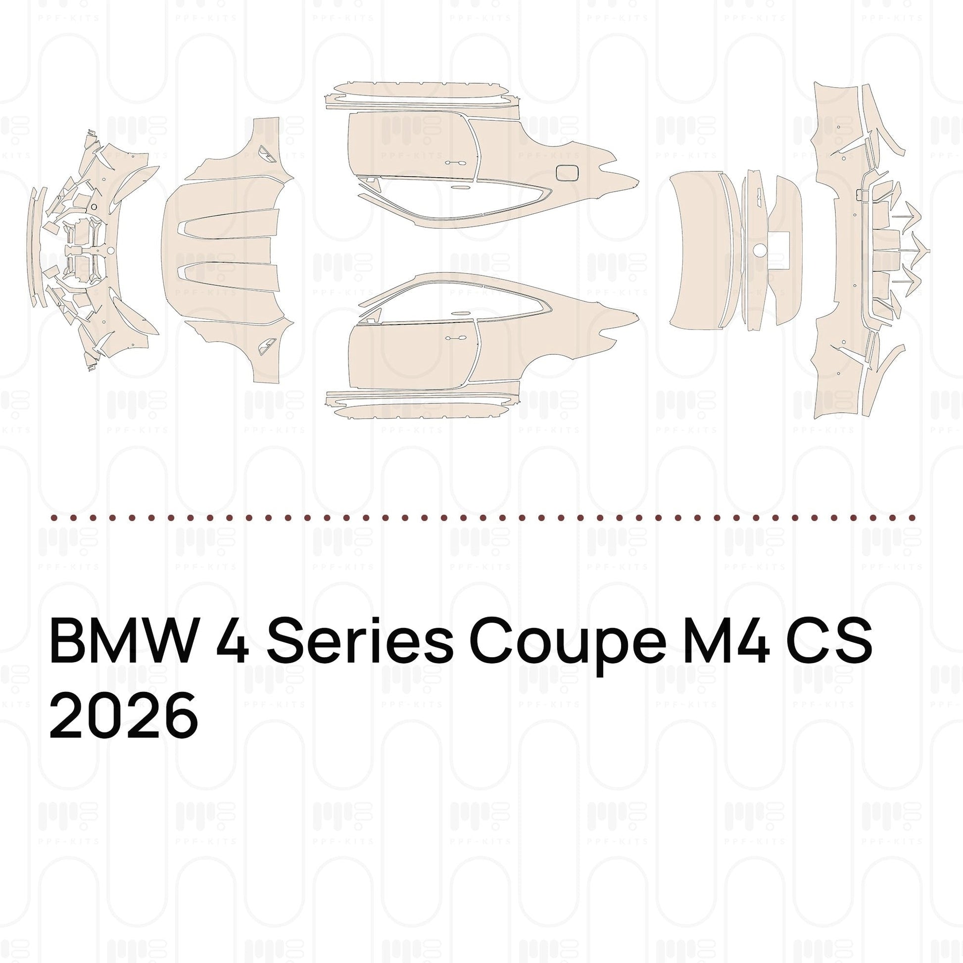 Pre-CutPPFBMW4SeriesCoupeM4CS2026