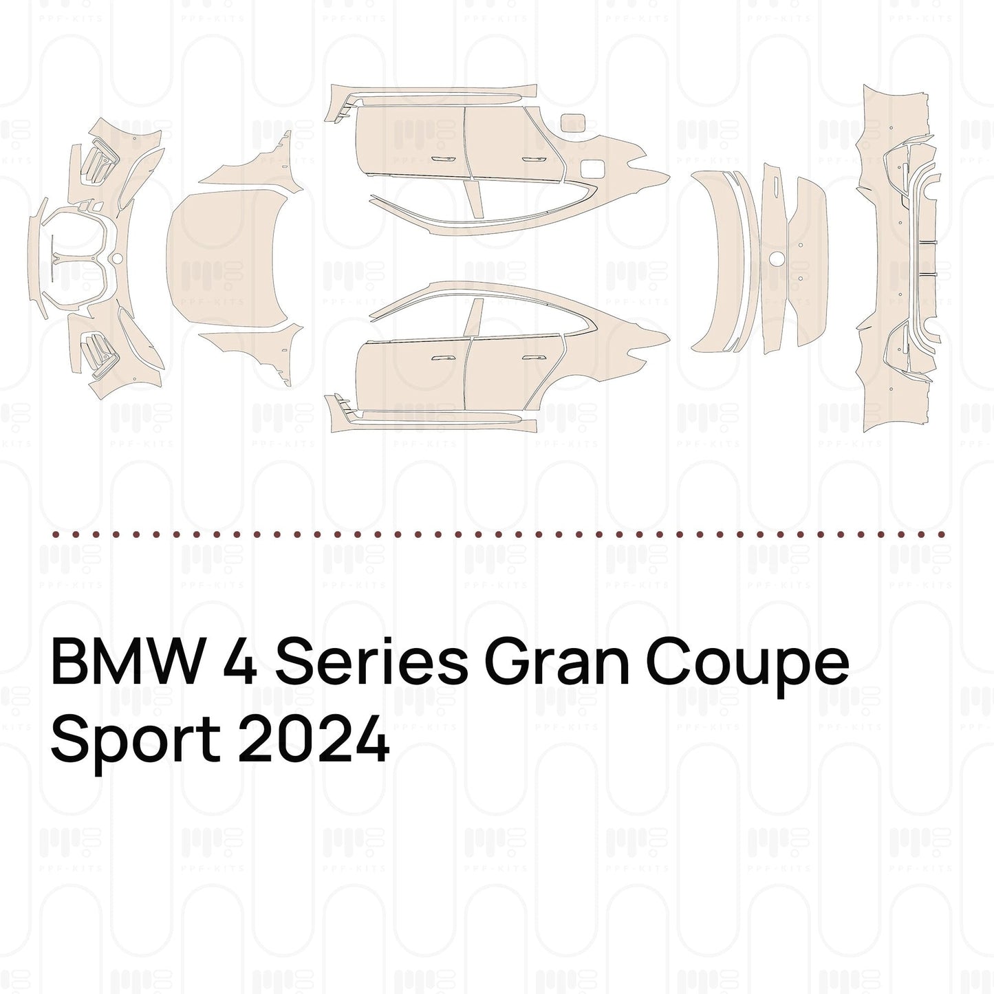 Pre-CutPPFBMW4SeriesGranCoupeSport2024