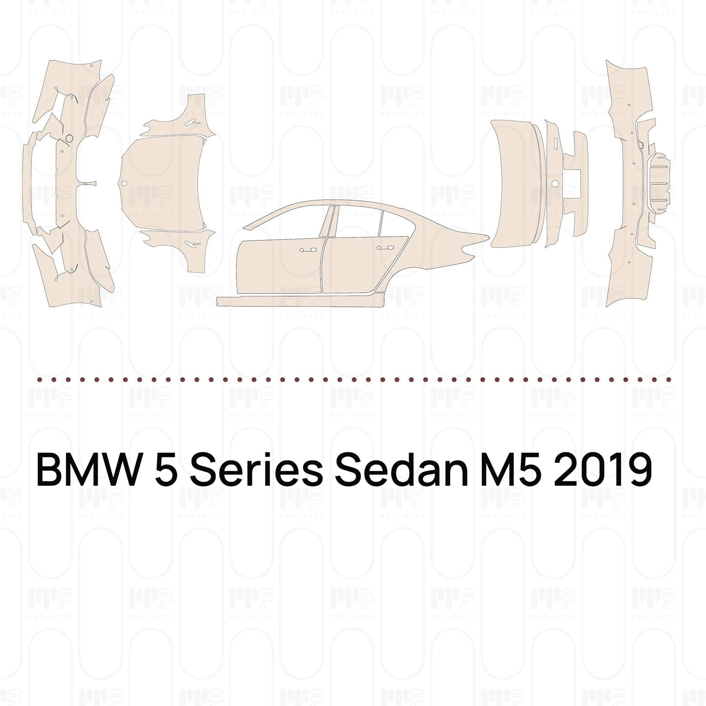 Pre-CutPPFBMW5SeriesSedanM52019