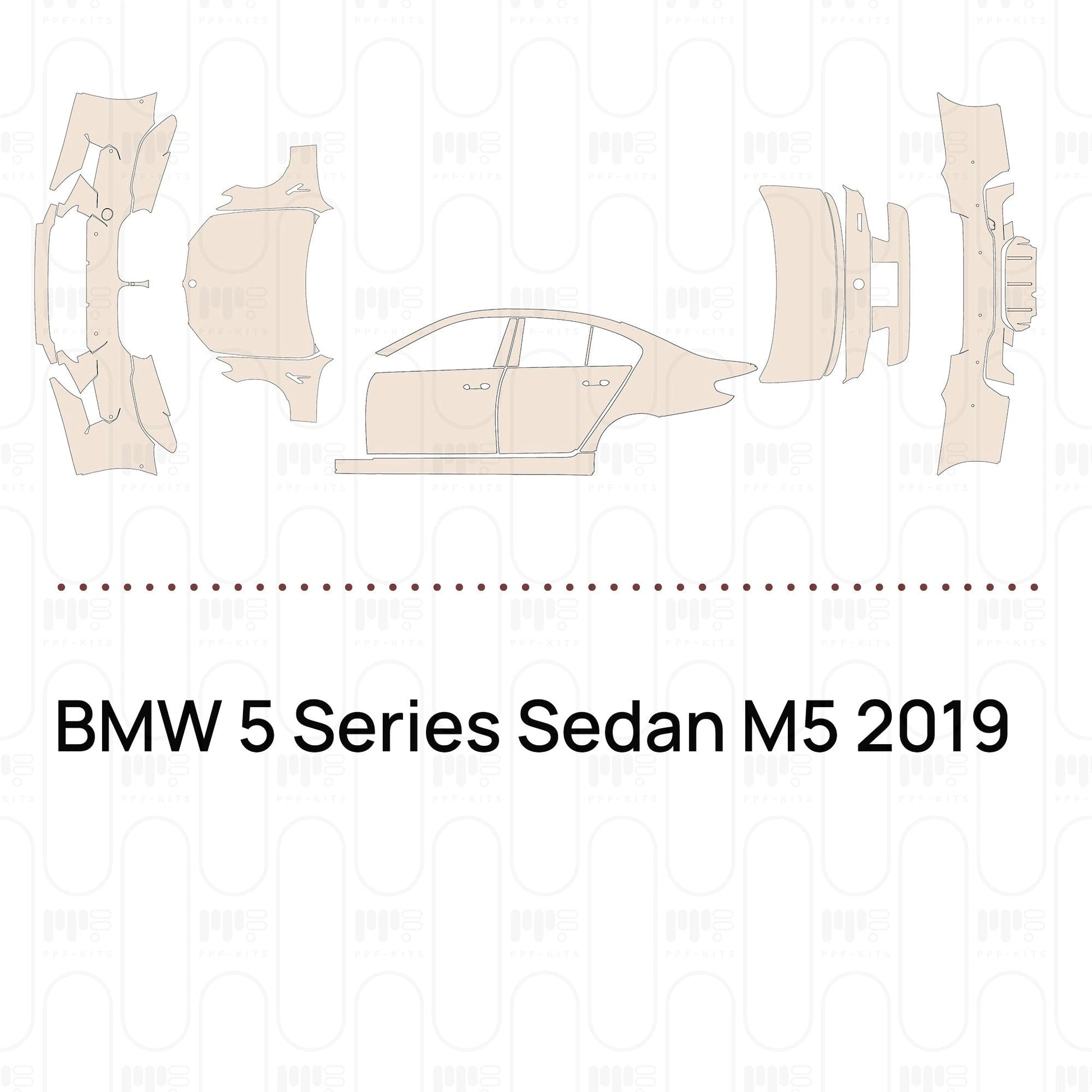Pre-CutPPFBMW5SeriesSedanM52019