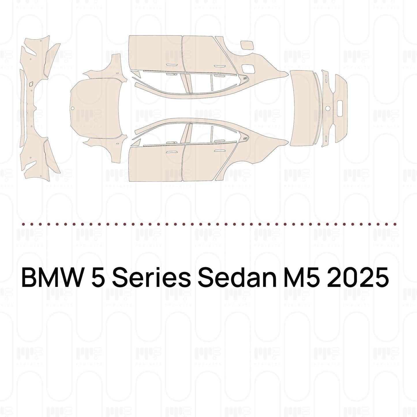 Pre-CutPPFBMW5SeriesSedanM52025