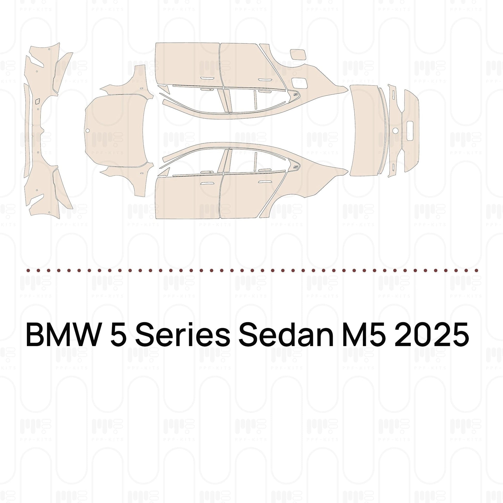 Pre-CutPPFBMW5SeriesSedanM52025