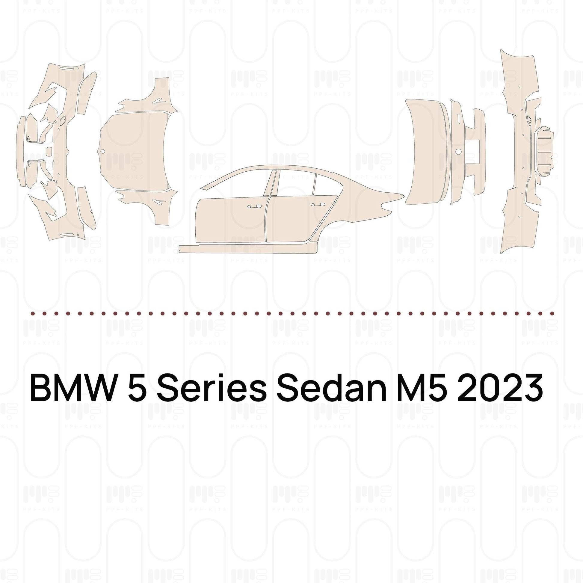 Pre-CutPPFBMW5SeriesSedanM52023