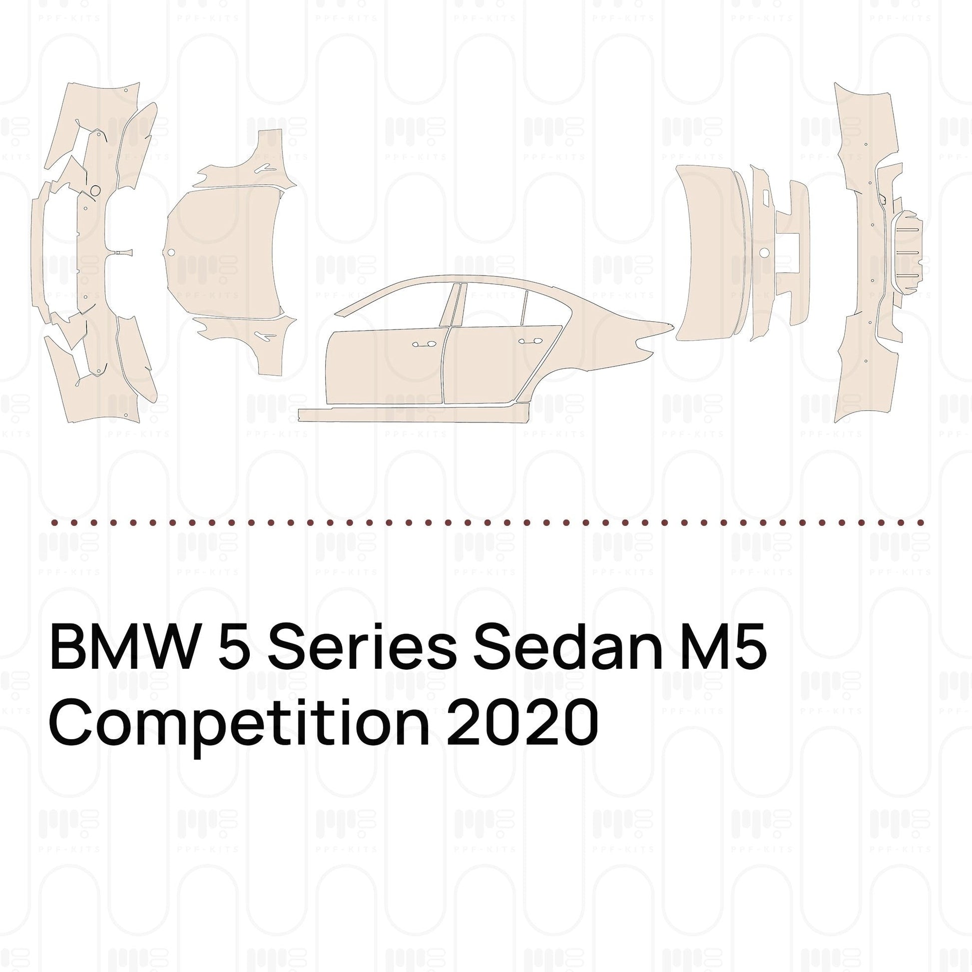 Pre-CutPPFBMW5SeriesSedanM5Competition2020