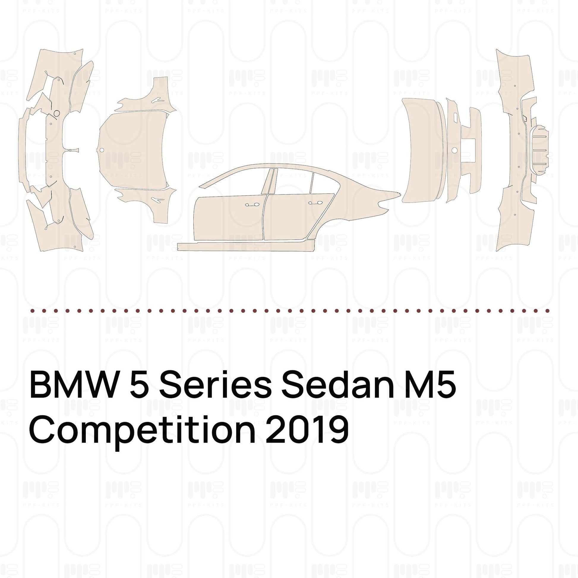 Pre-CutPPFBMW5SeriesSedanM5Competition2019