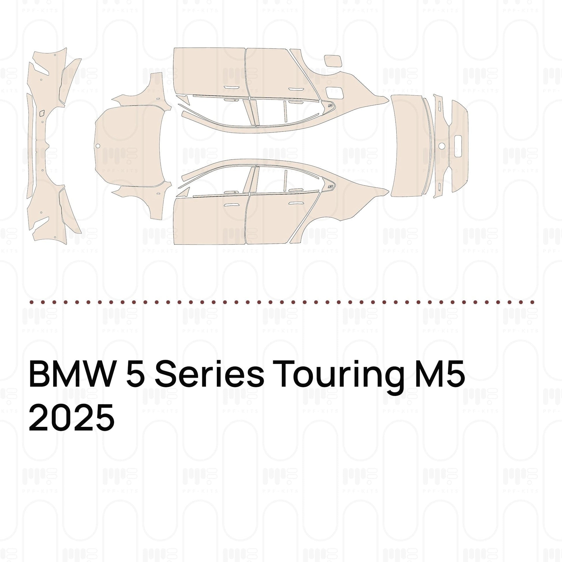 Pre-CutPPFBMW5SeriesTouringM52025
