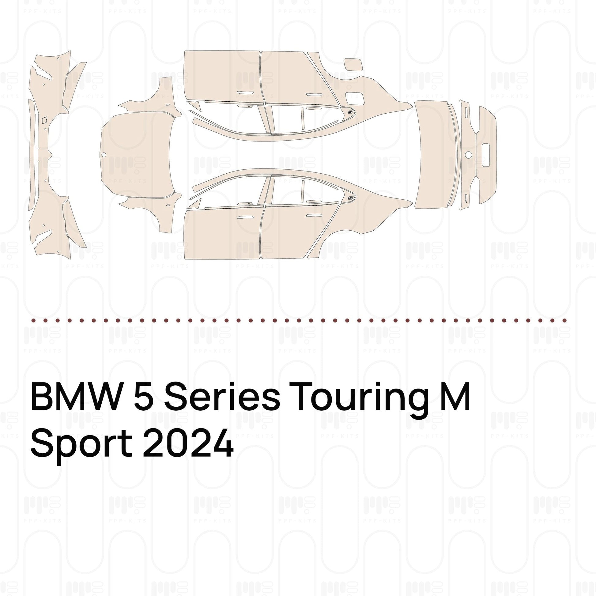 Pre-CutPPFBMW5SeriesTouringMSport2024