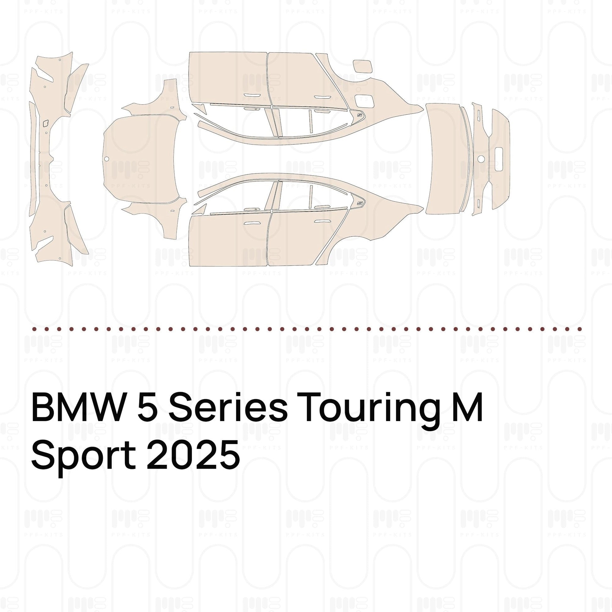 Pre-CutPPFBMW5SeriesTouringMSport2025